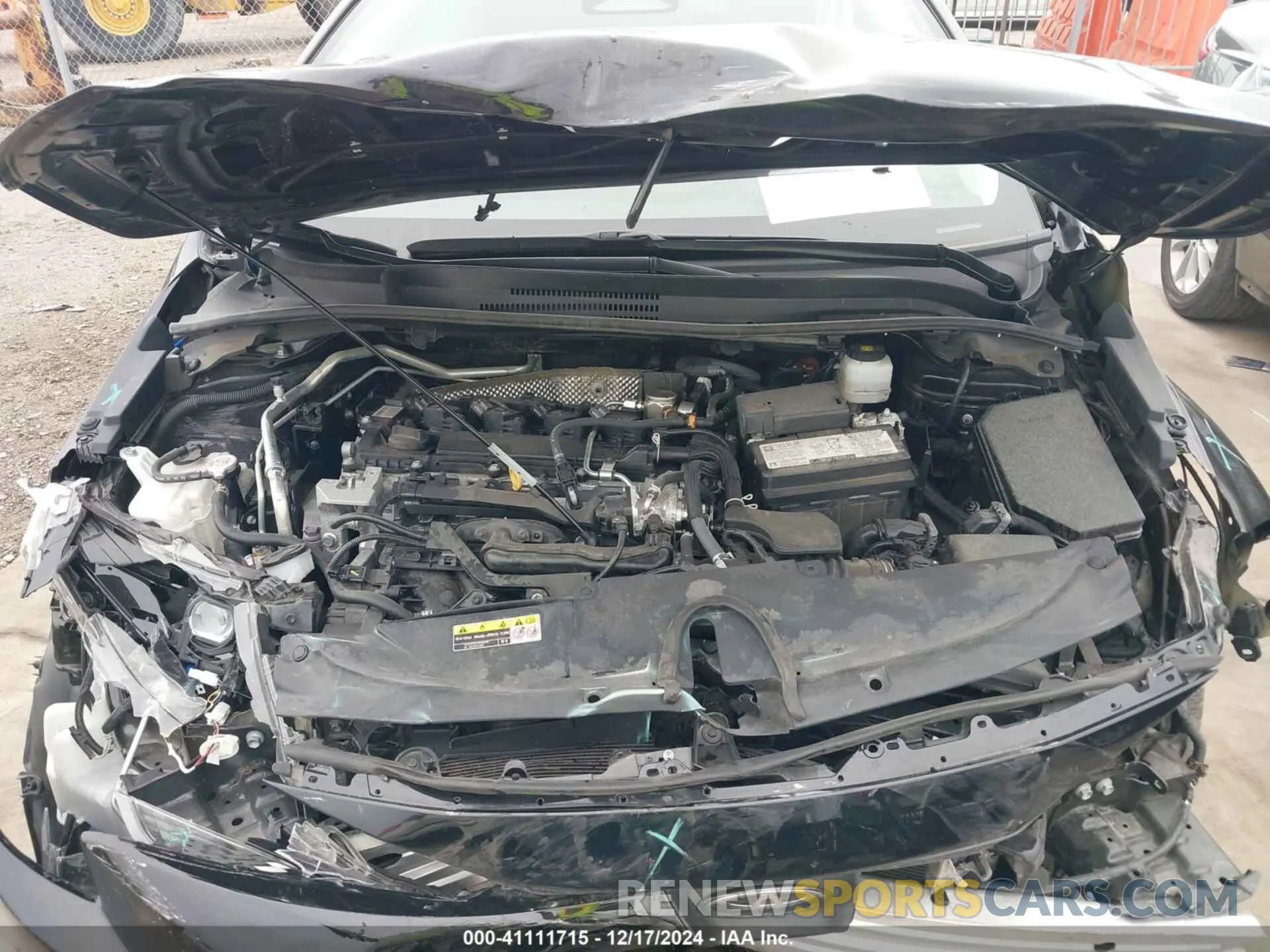 10 fotografías del automóvil dañado 5YFB4MDE7PP035886 TOYOTA COROLLA 2023