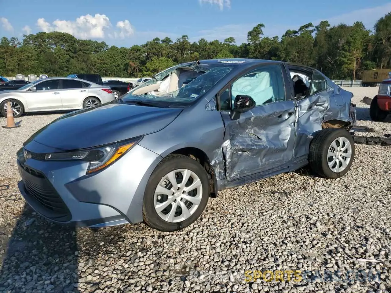 1 fotografías del automóvil dañado 5YFB4MDE7PP039310 TOYOTA COROLLA 2023