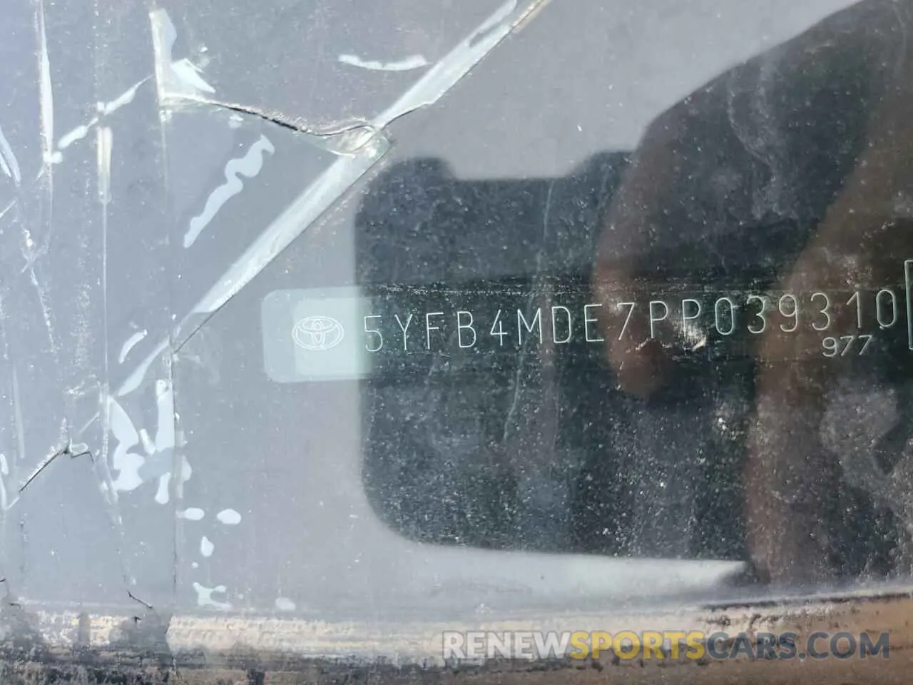 12 fotografías del automóvil dañado 5YFB4MDE7PP039310 TOYOTA COROLLA 2023