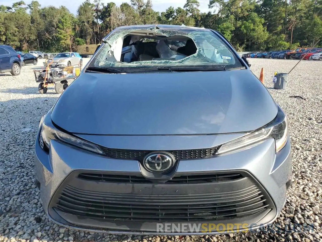 5 fotografías del automóvil dañado 5YFB4MDE7PP039310 TOYOTA COROLLA 2023