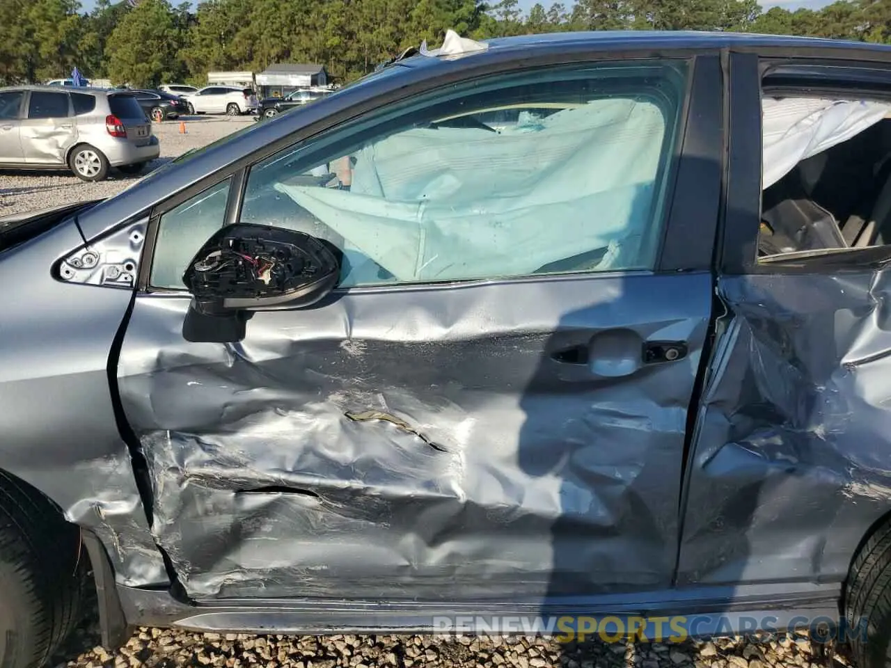 7 fotografías del automóvil dañado 5YFB4MDE7PP039310 TOYOTA COROLLA 2023