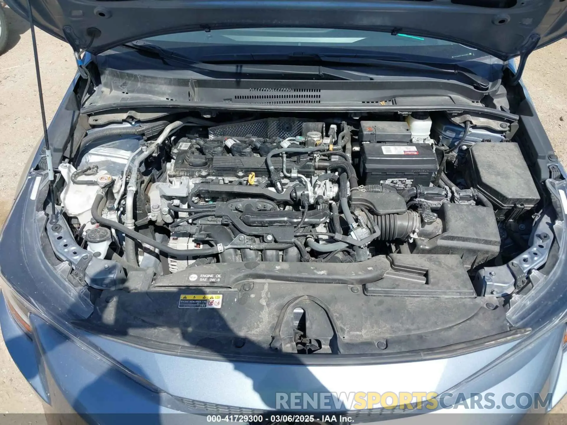 10 fotografías del automóvil dañado 5YFB4MDE7PP048671 TOYOTA COROLLA 2023