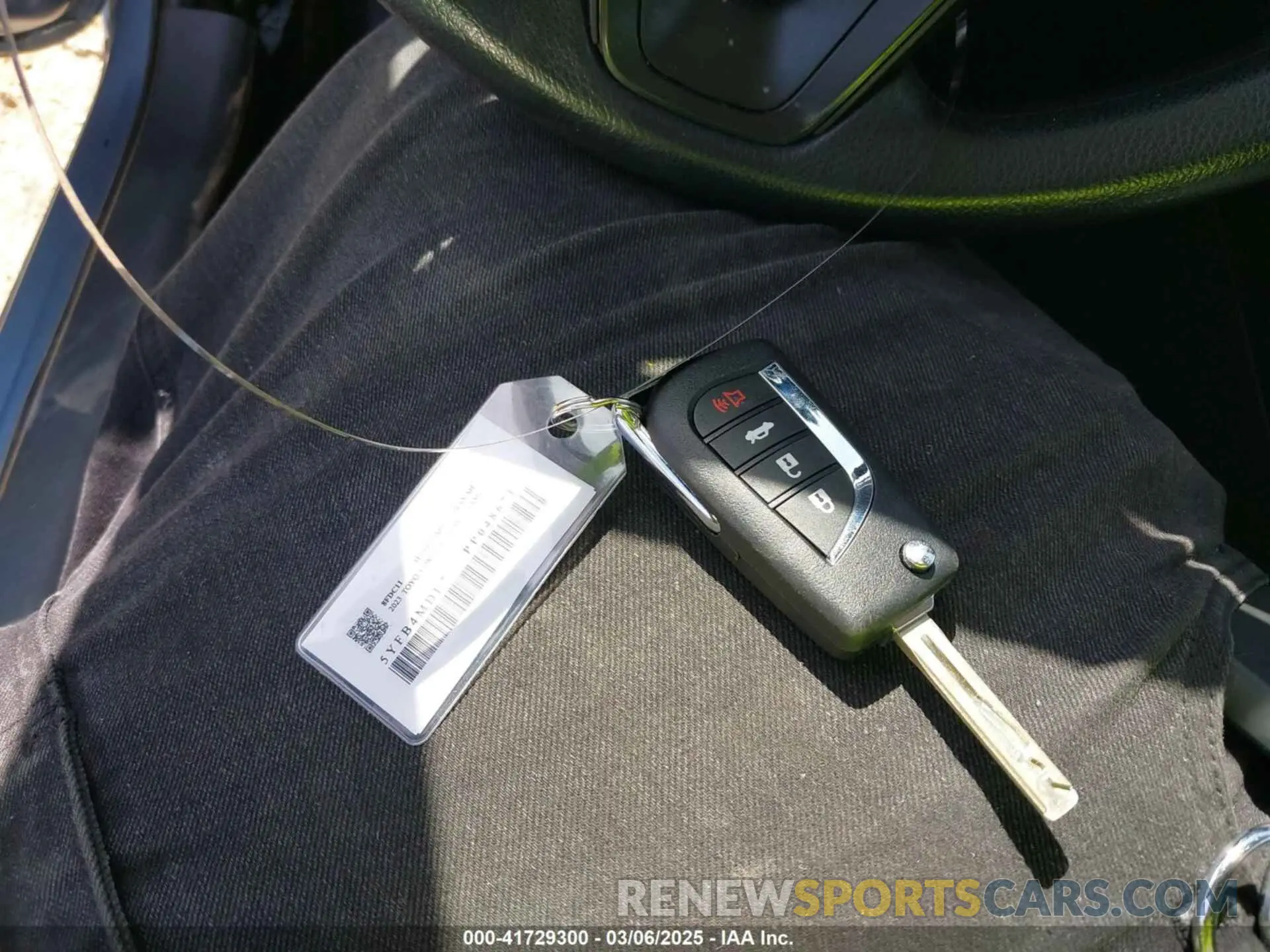11 fotografías del automóvil dañado 5YFB4MDE7PP048671 TOYOTA COROLLA 2023
