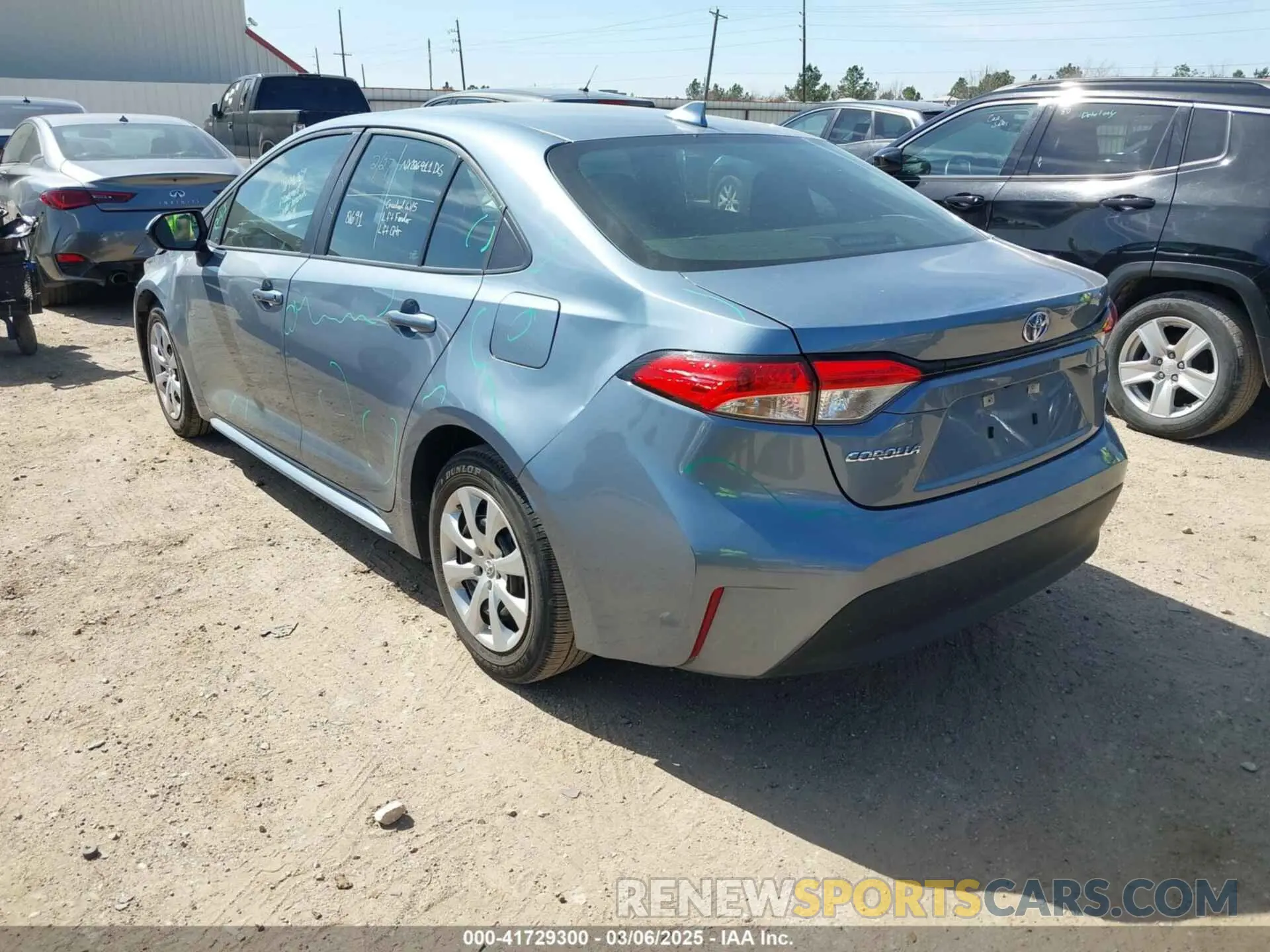 3 fotografías del automóvil dañado 5YFB4MDE7PP048671 TOYOTA COROLLA 2023