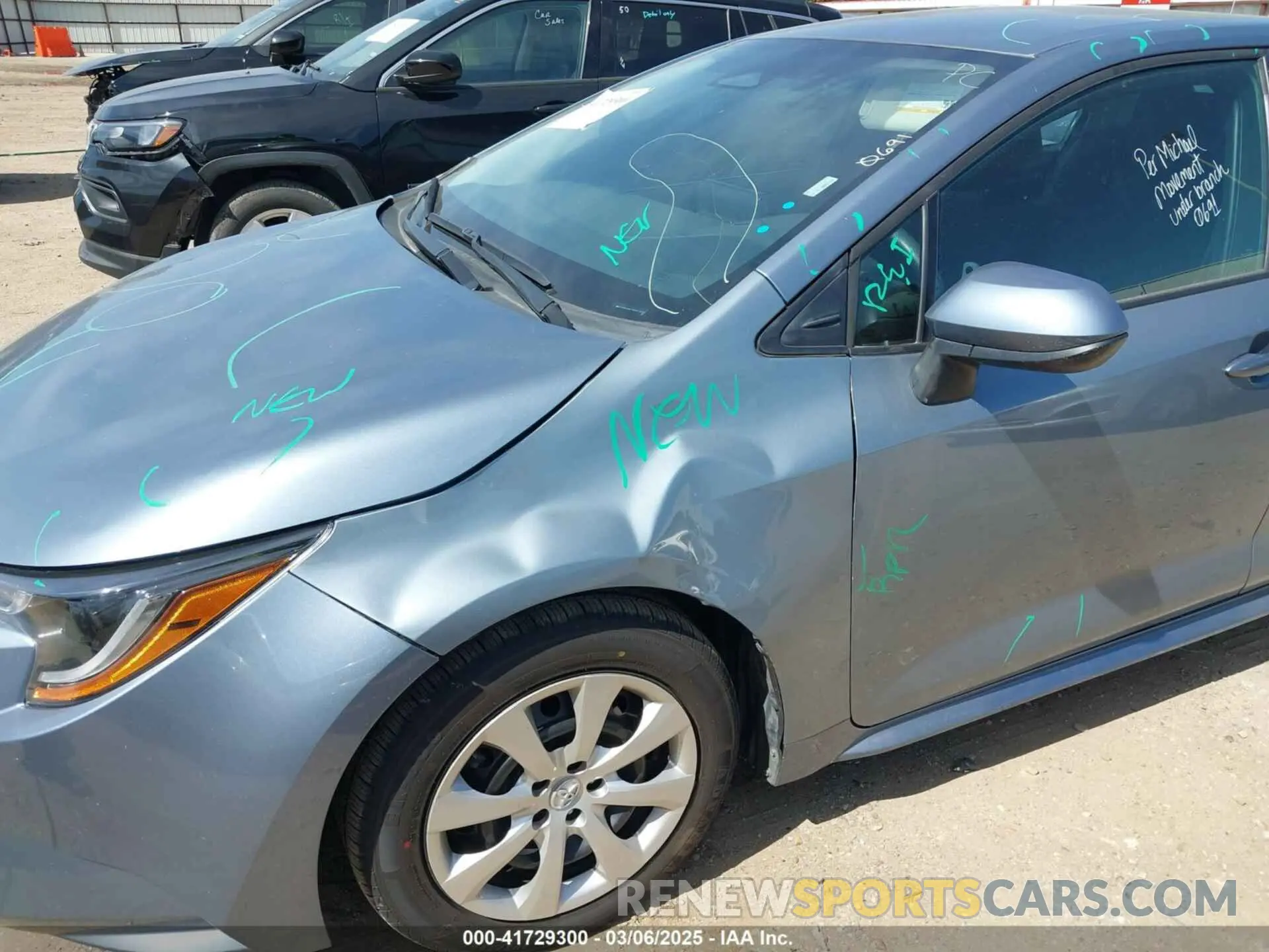 6 fotografías del automóvil dañado 5YFB4MDE7PP048671 TOYOTA COROLLA 2023
