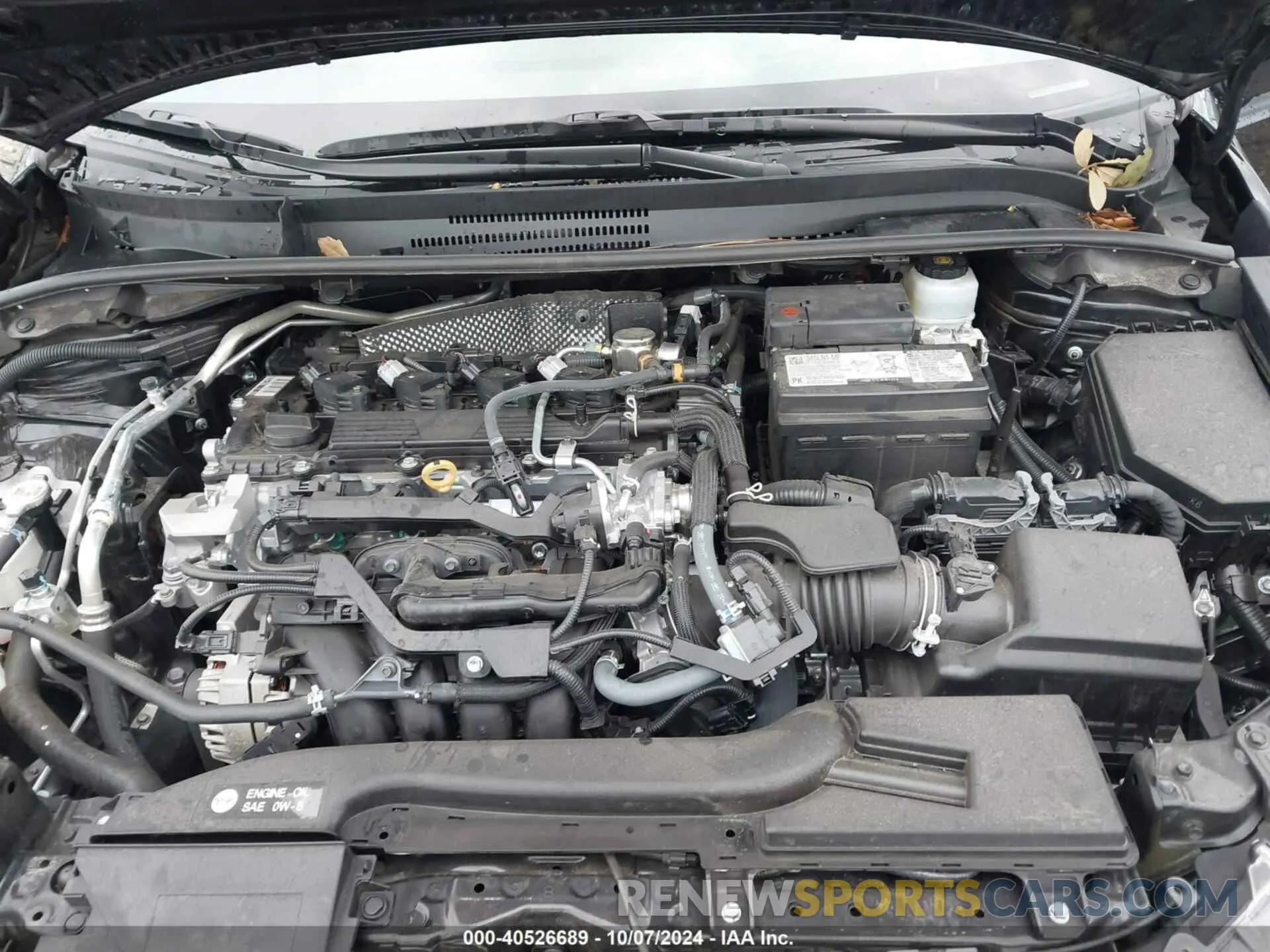 10 fotografías del automóvil dañado 5YFB4MDE7PP050114 TOYOTA COROLLA 2023