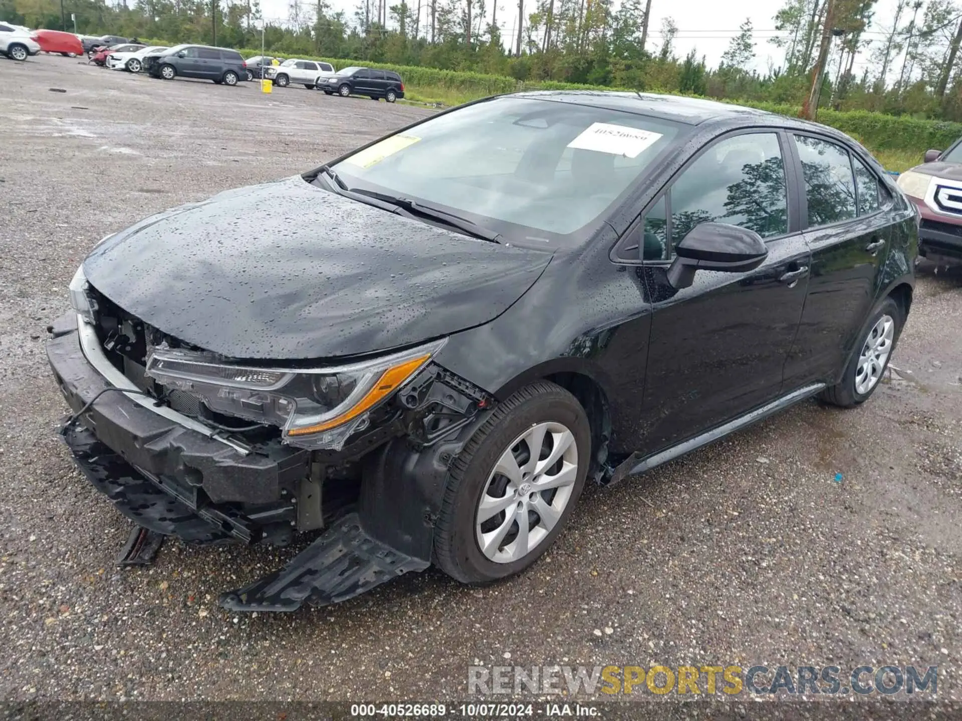 2 fotografías del automóvil dañado 5YFB4MDE7PP050114 TOYOTA COROLLA 2023