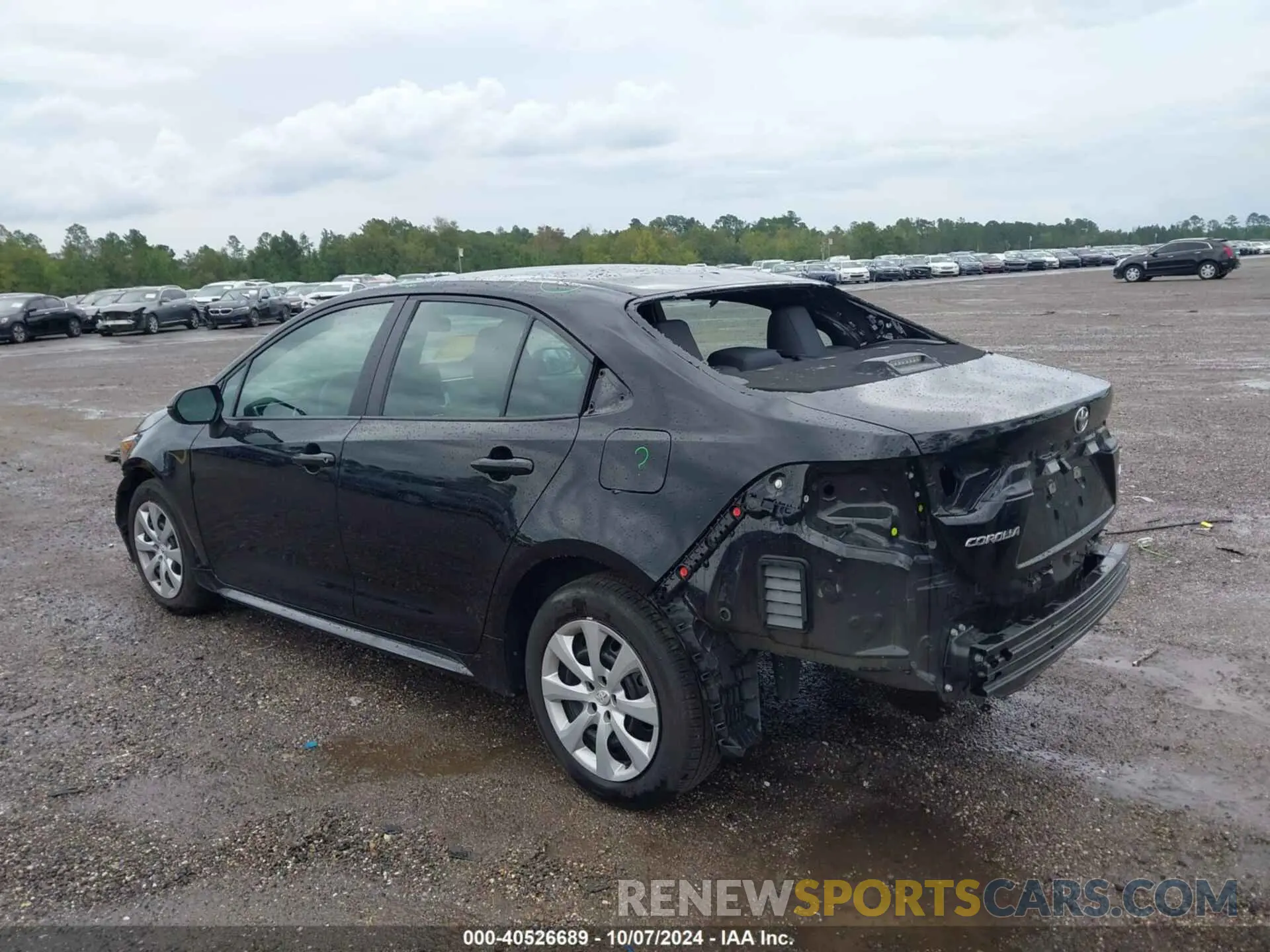 3 fotografías del automóvil dañado 5YFB4MDE7PP050114 TOYOTA COROLLA 2023