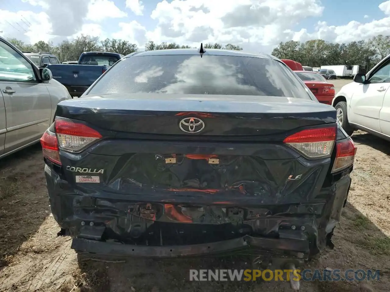 6 fotografías del automóvil dañado 5YFB4MDE7PP056690 TOYOTA COROLLA 2023