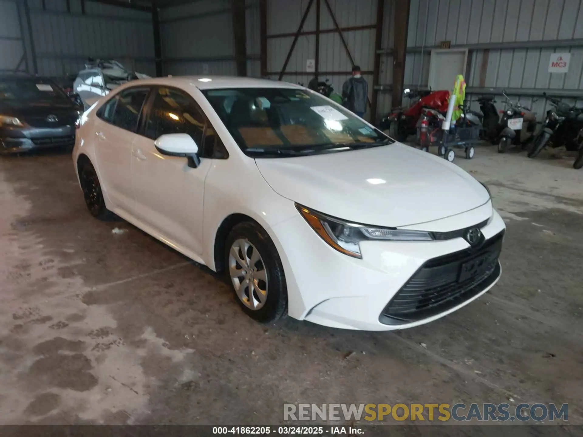 1 fotografías del automóvil dañado 5YFB4MDE7PP060495 TOYOTA COROLLA 2023