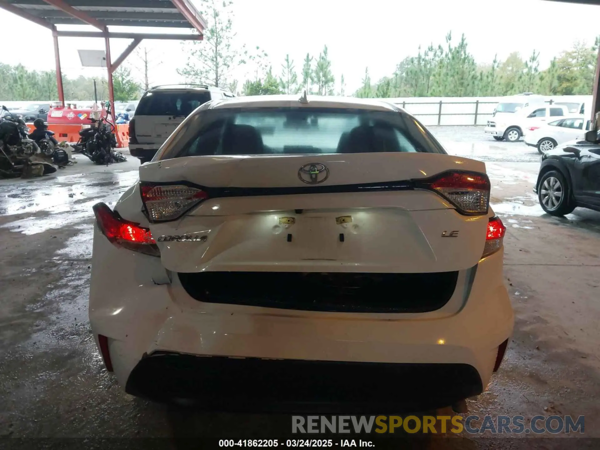 6 fotografías del automóvil dañado 5YFB4MDE7PP060495 TOYOTA COROLLA 2023