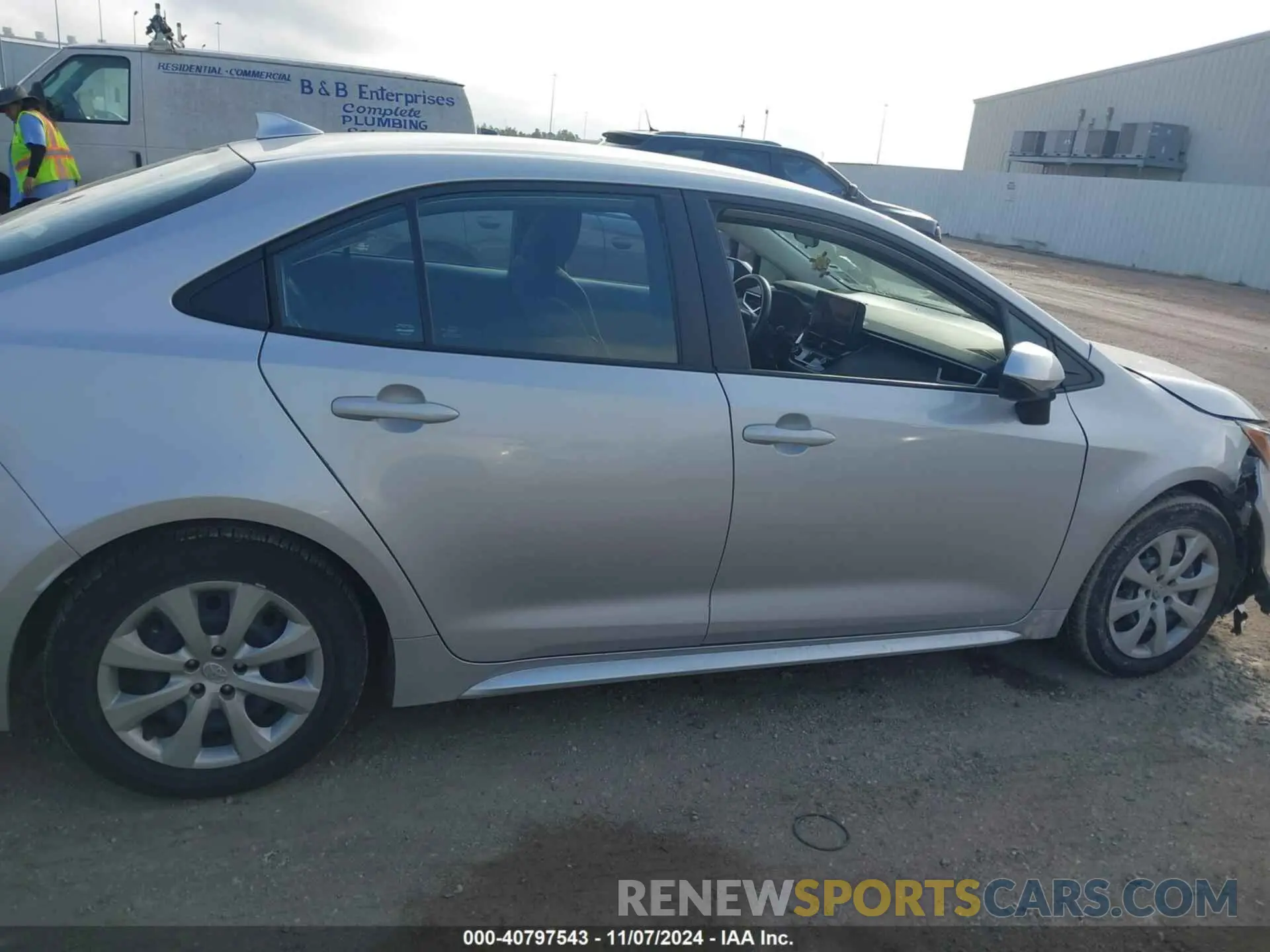 13 fotografías del automóvil dañado 5YFB4MDE7PP066085 TOYOTA COROLLA 2023