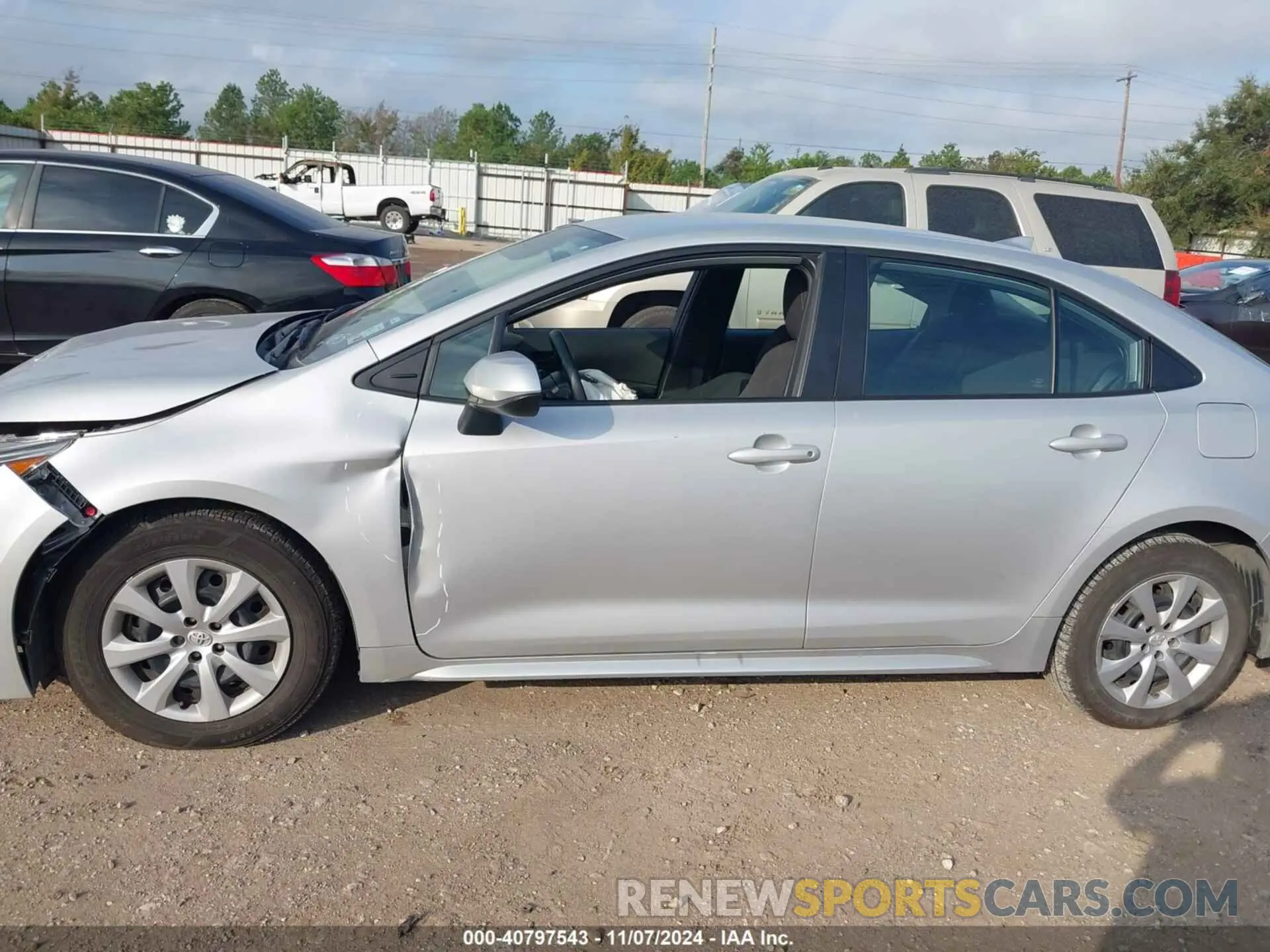 14 fotografías del automóvil dañado 5YFB4MDE7PP066085 TOYOTA COROLLA 2023