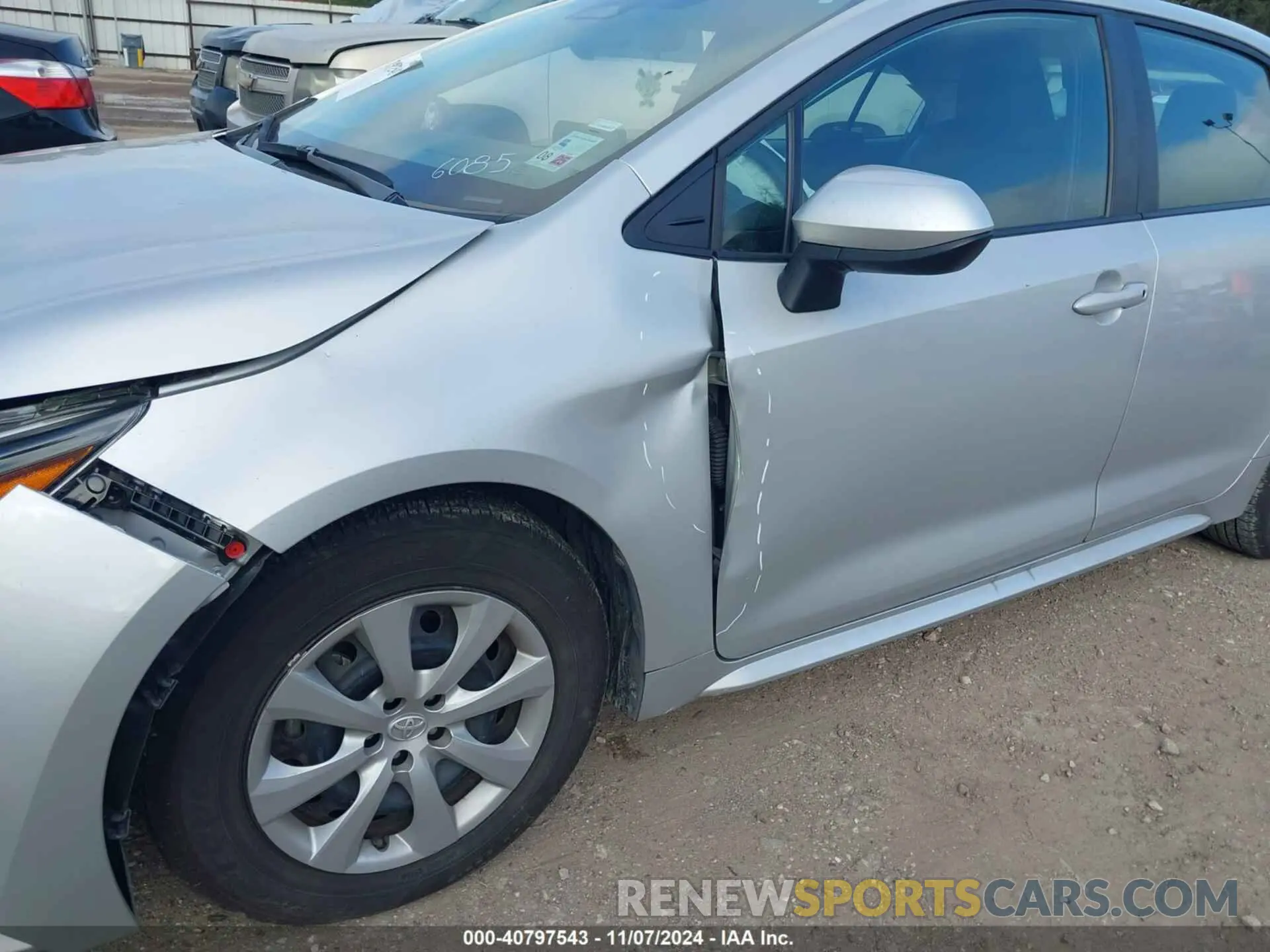17 fotografías del automóvil dañado 5YFB4MDE7PP066085 TOYOTA COROLLA 2023