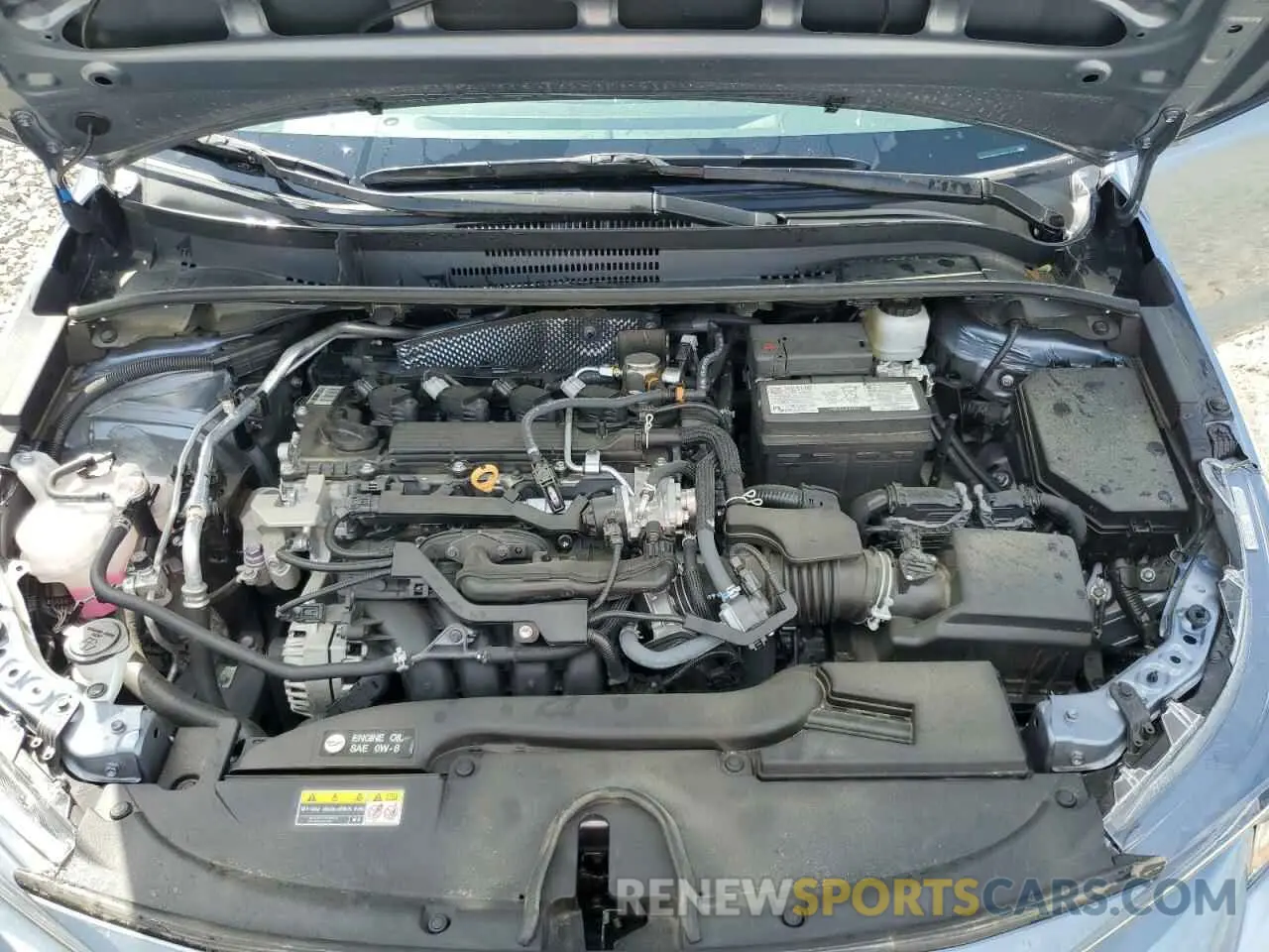11 fotografías del automóvil dañado 5YFB4MDE7PP072226 TOYOTA COROLLA 2023