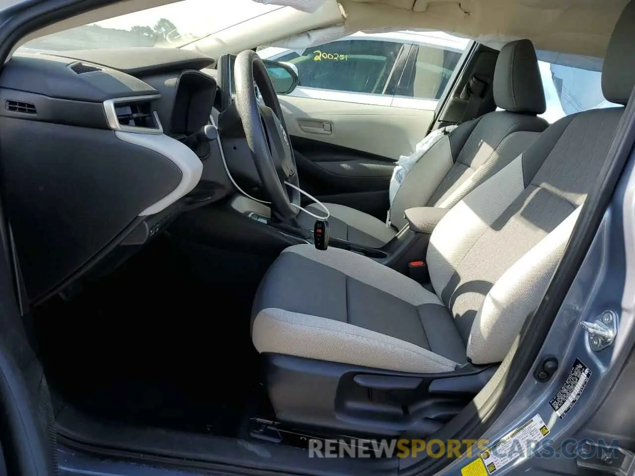 7 fotografías del automóvil dañado 5YFB4MDE7PP072226 TOYOTA COROLLA 2023