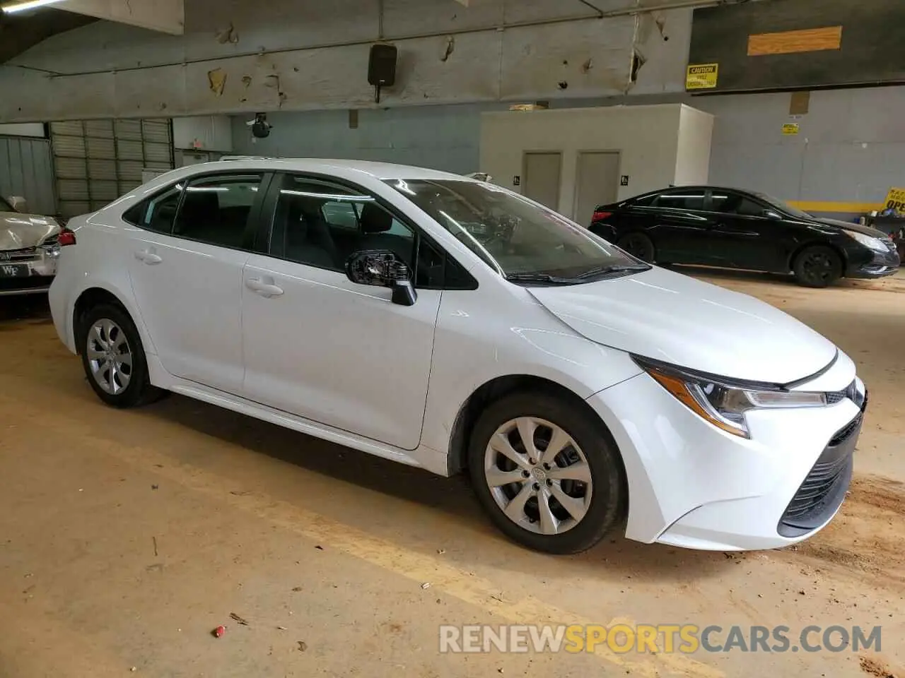 4 fotografías del automóvil dañado 5YFB4MDE7PP077507 TOYOTA COROLLA 2023