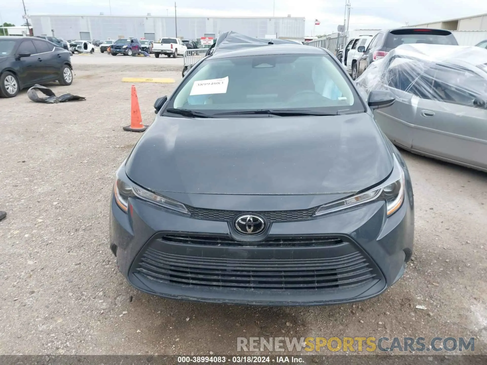 13 fotografías del automóvil dañado 5YFB4MDE8PP020488 TOYOTA COROLLA 2023