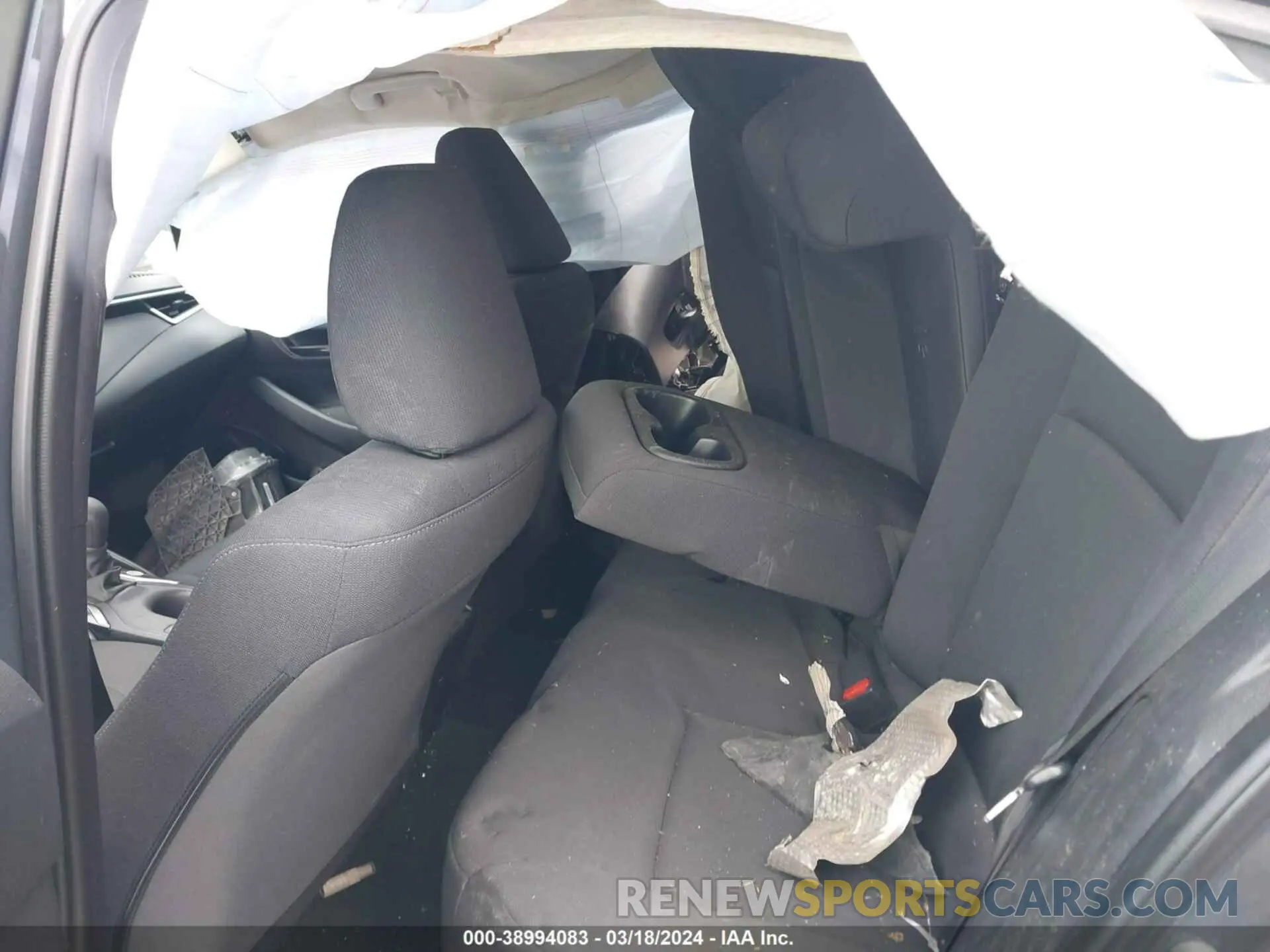 8 fotografías del automóvil dañado 5YFB4MDE8PP020488 TOYOTA COROLLA 2023