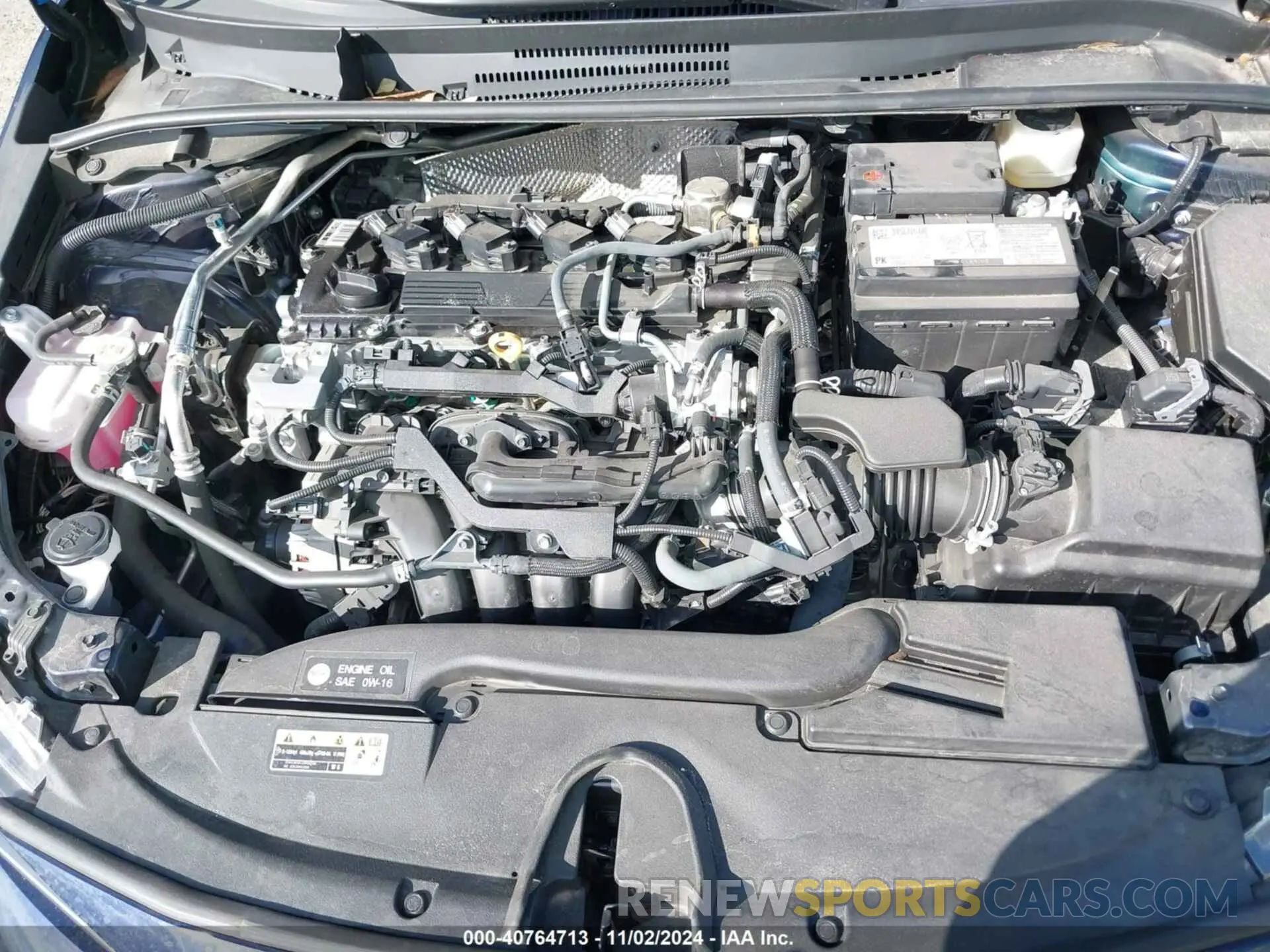 10 fotografías del automóvil dañado 5YFB4MDE8PP023536 TOYOTA COROLLA 2023