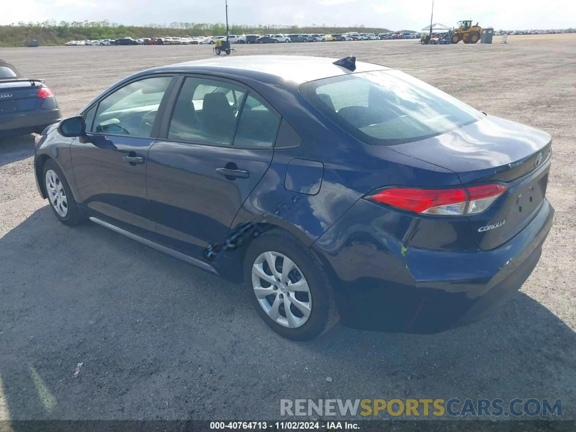 3 fotografías del automóvil dañado 5YFB4MDE8PP023536 TOYOTA COROLLA 2023
