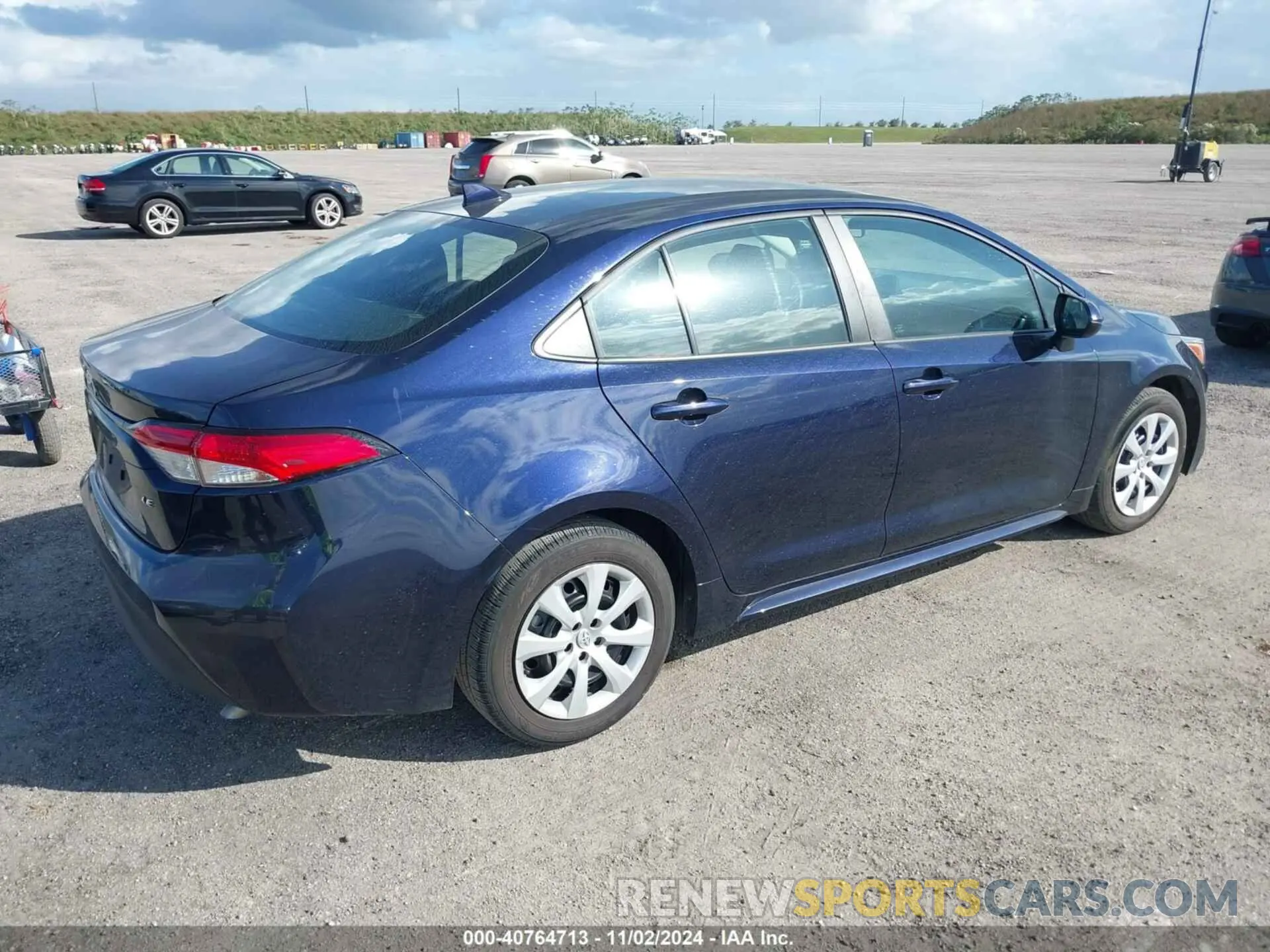 4 fotografías del automóvil dañado 5YFB4MDE8PP023536 TOYOTA COROLLA 2023