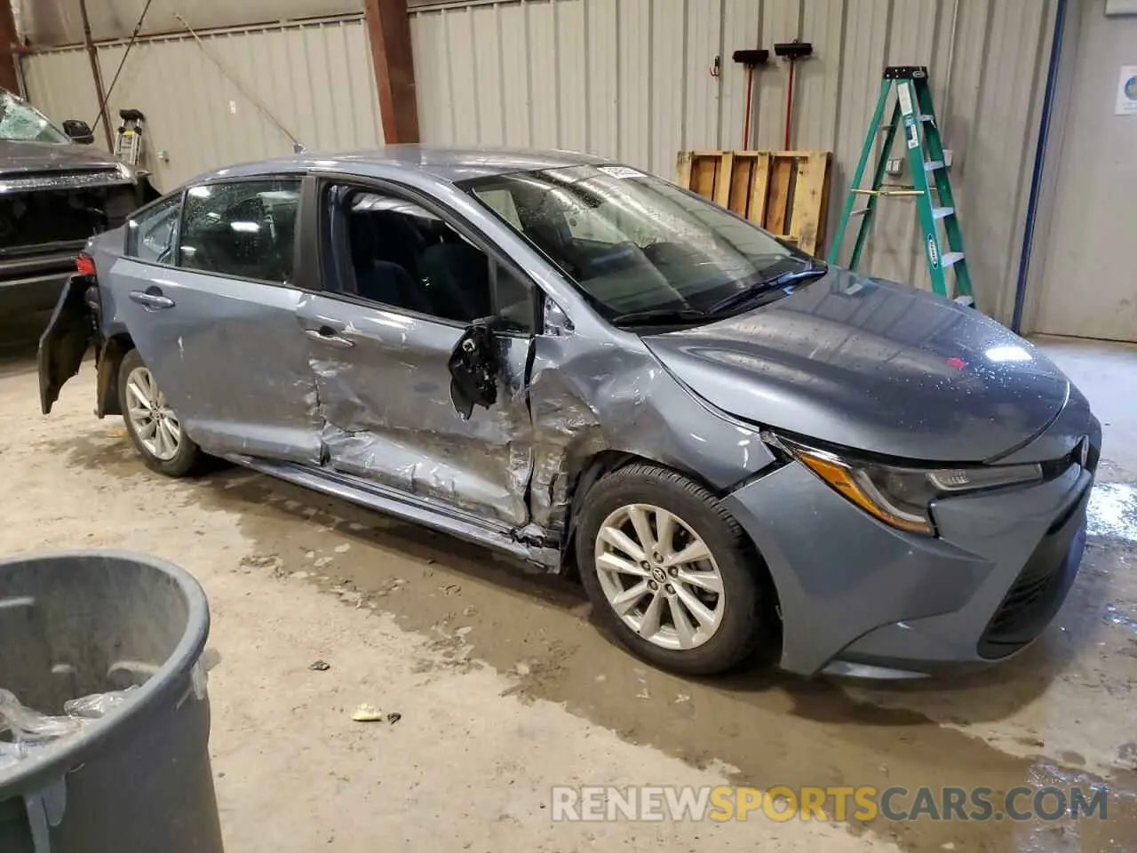4 fotografías del automóvil dañado 5YFB4MDE8PP024668 TOYOTA COROLLA 2023