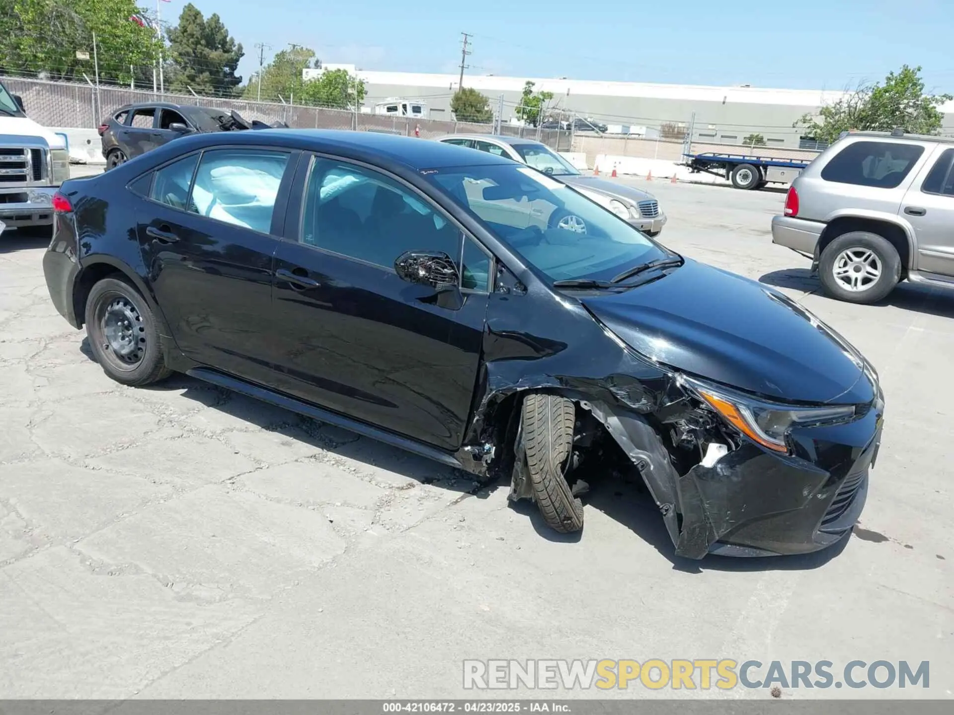 1 fotografías del automóvil dañado 5YFB4MDE8PP025125 TOYOTA COROLLA 2023