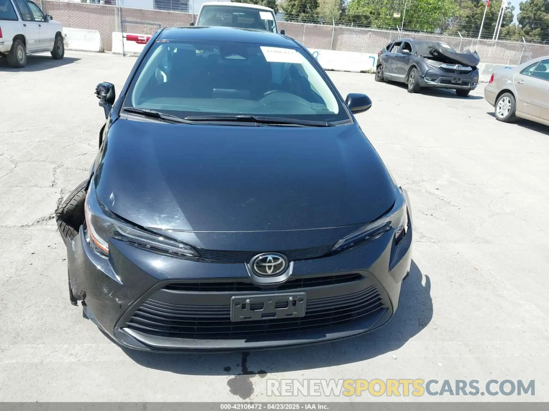 12 fotografías del automóvil dañado 5YFB4MDE8PP025125 TOYOTA COROLLA 2023
