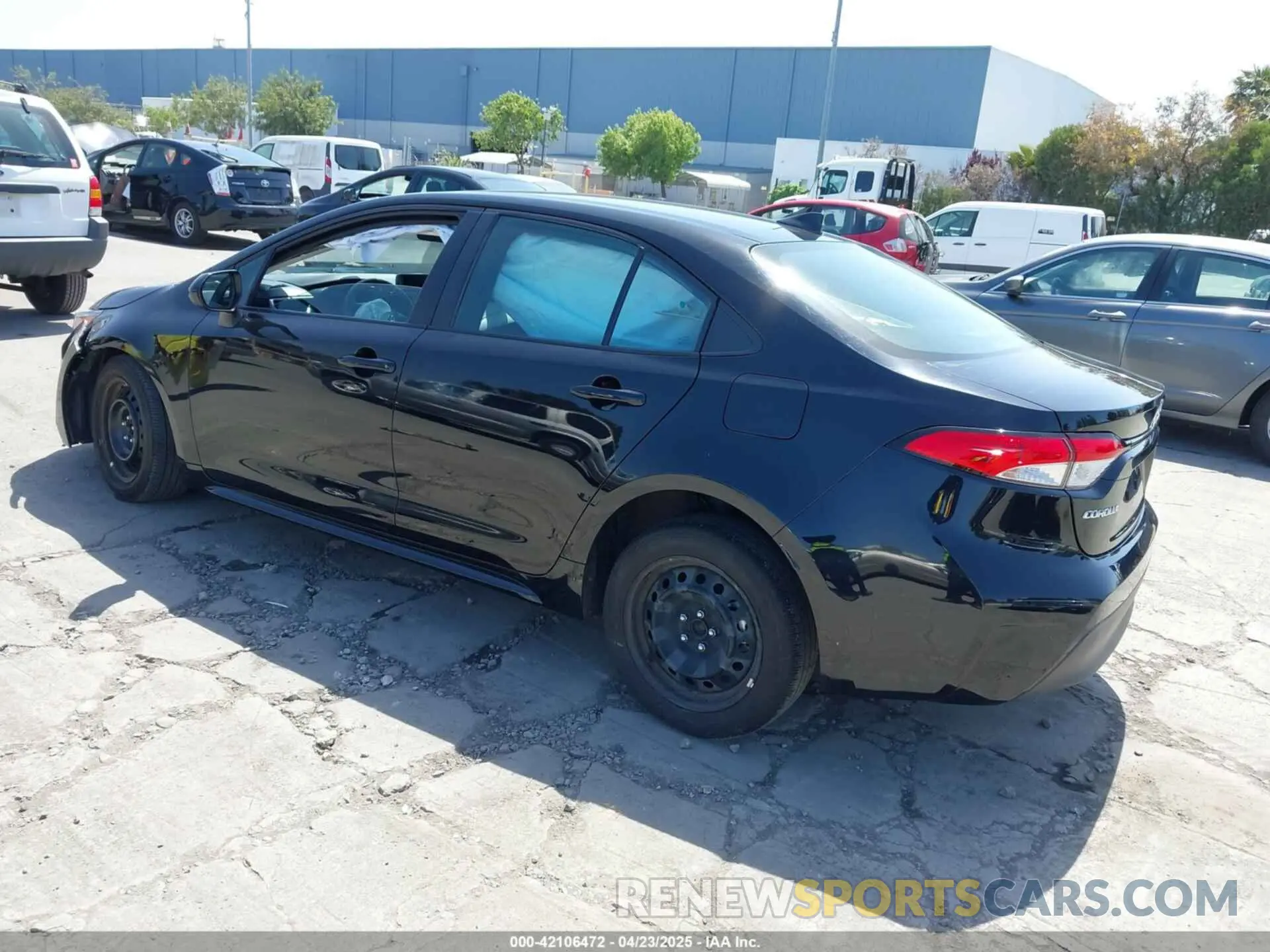 3 fotografías del automóvil dañado 5YFB4MDE8PP025125 TOYOTA COROLLA 2023
