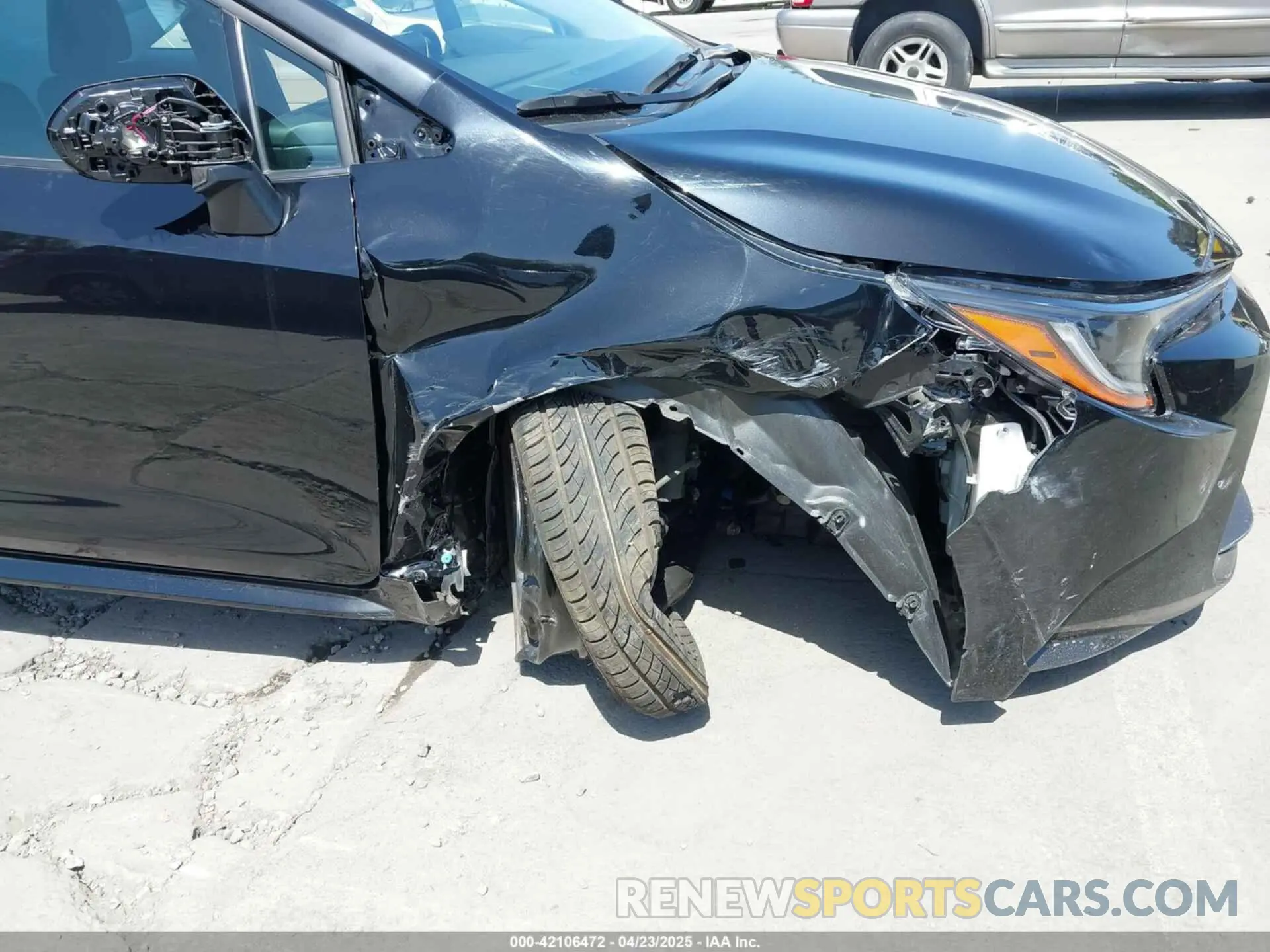 6 fotografías del automóvil dañado 5YFB4MDE8PP025125 TOYOTA COROLLA 2023