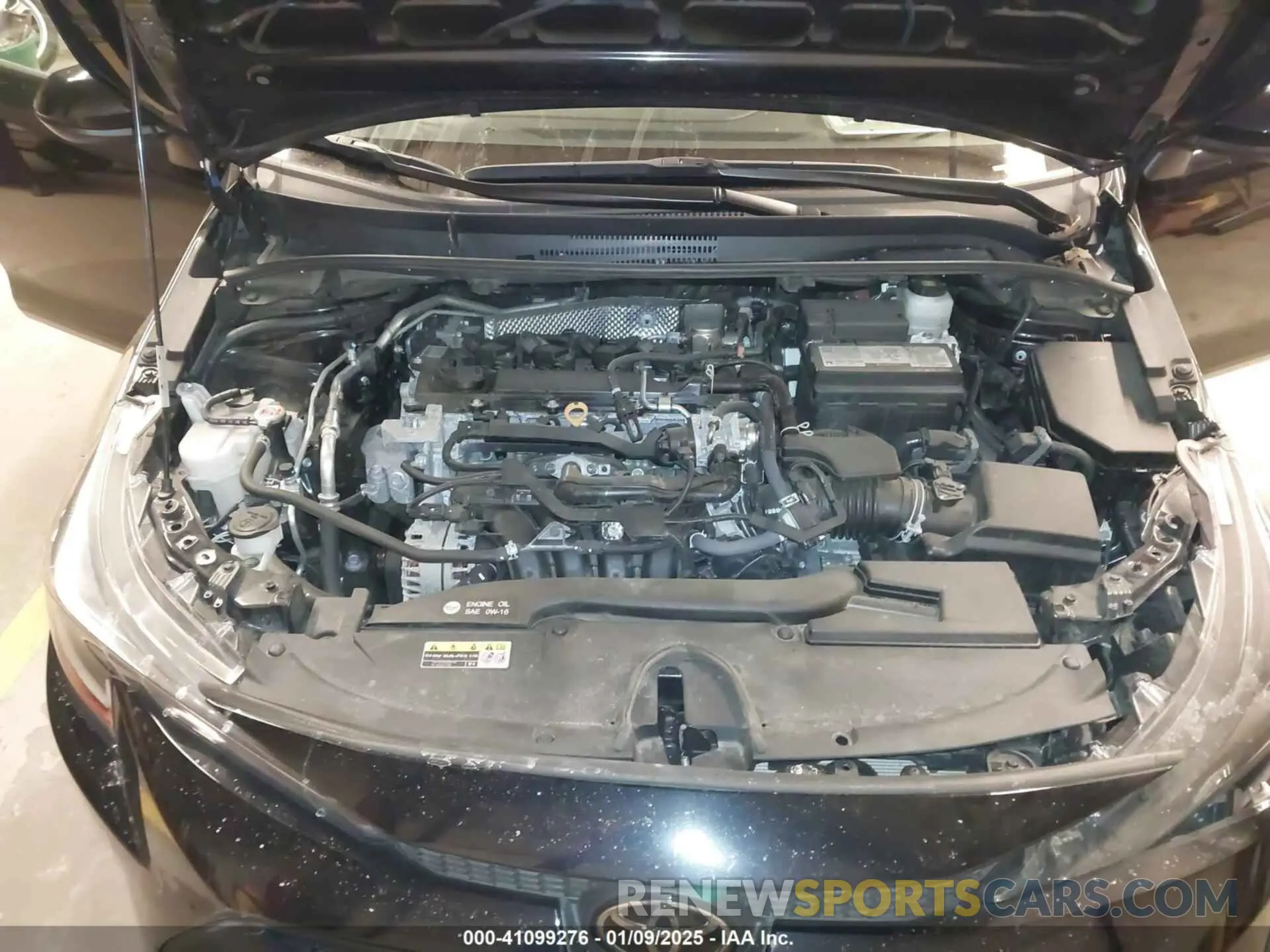 10 fotografías del automóvil dañado 5YFB4MDE8PP025450 TOYOTA COROLLA 2023