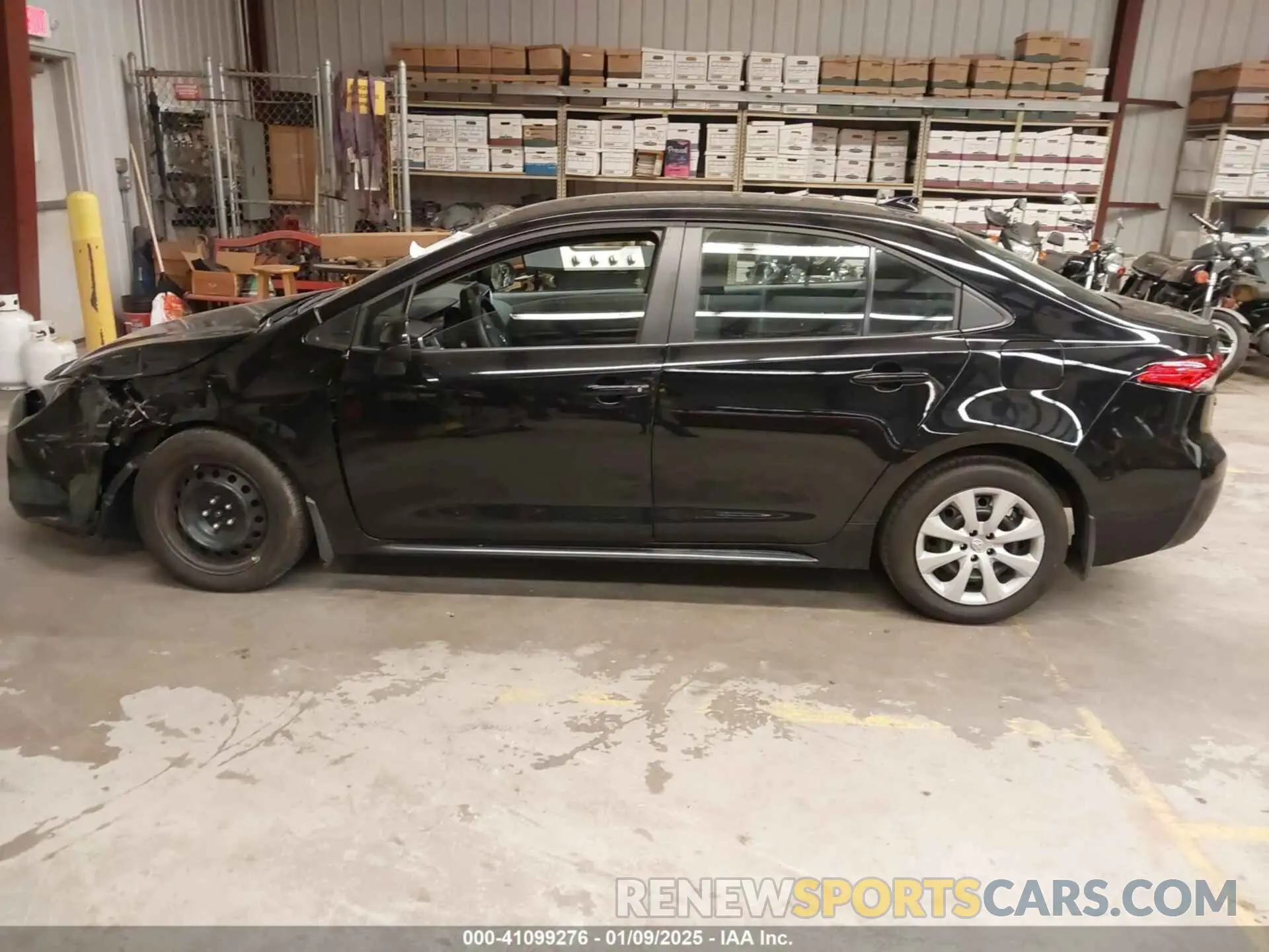 14 fotografías del automóvil dañado 5YFB4MDE8PP025450 TOYOTA COROLLA 2023