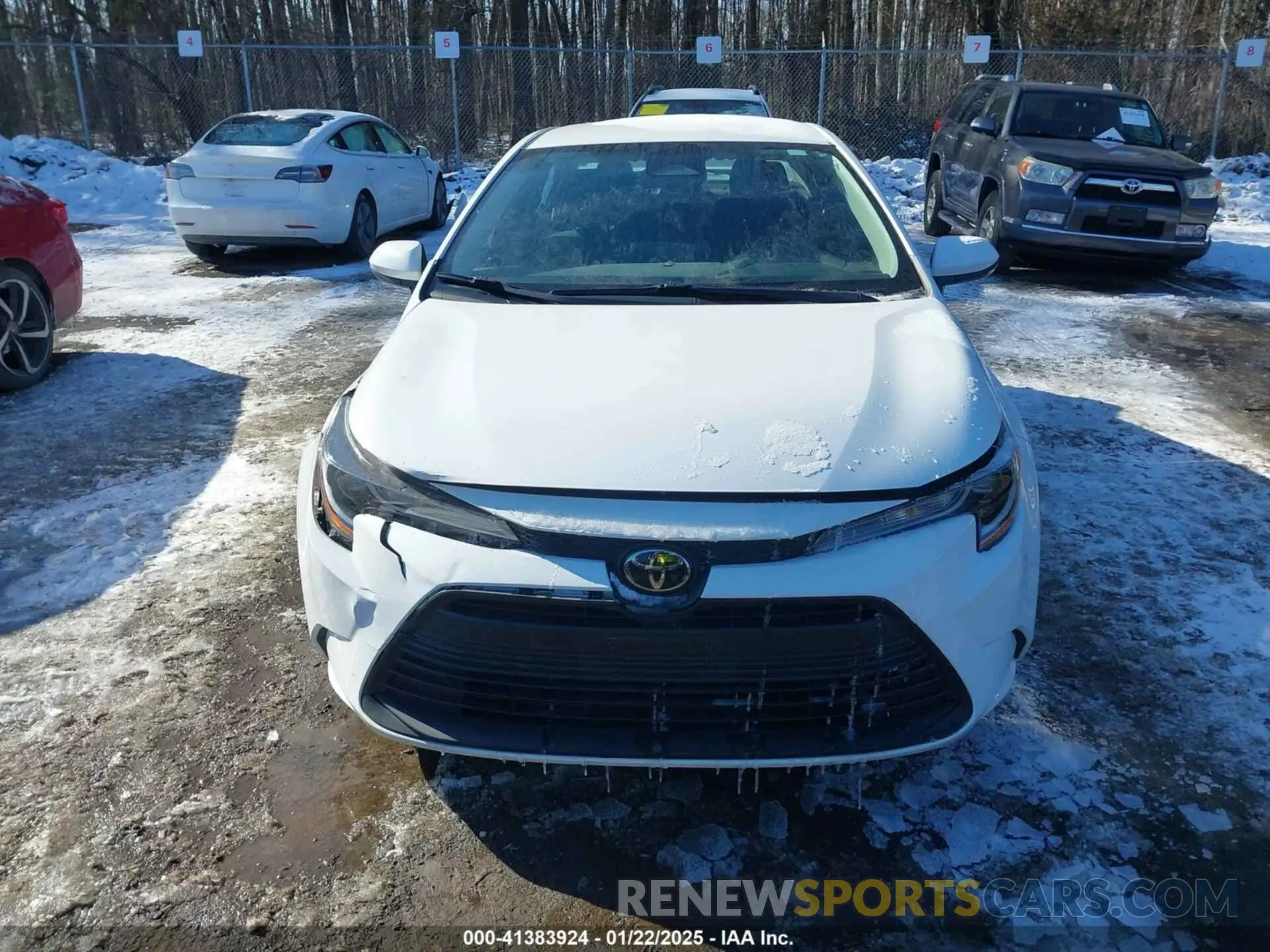 12 fotografías del automóvil dañado 5YFB4MDE8PP029613 TOYOTA COROLLA 2023