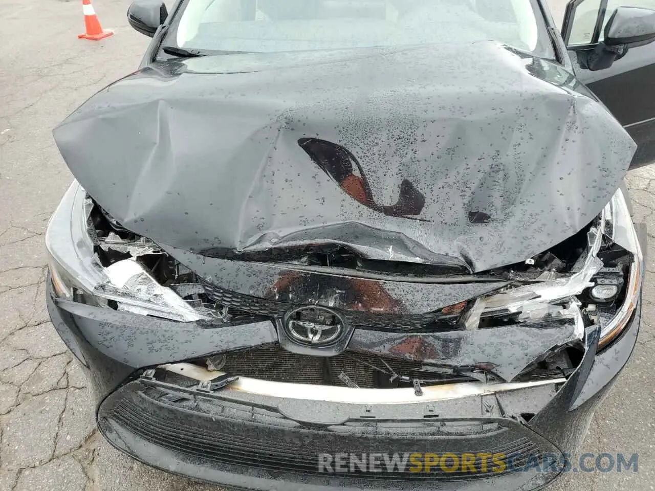 11 fotografías del automóvil dañado 5YFB4MDE8PP031975 TOYOTA COROLLA 2023