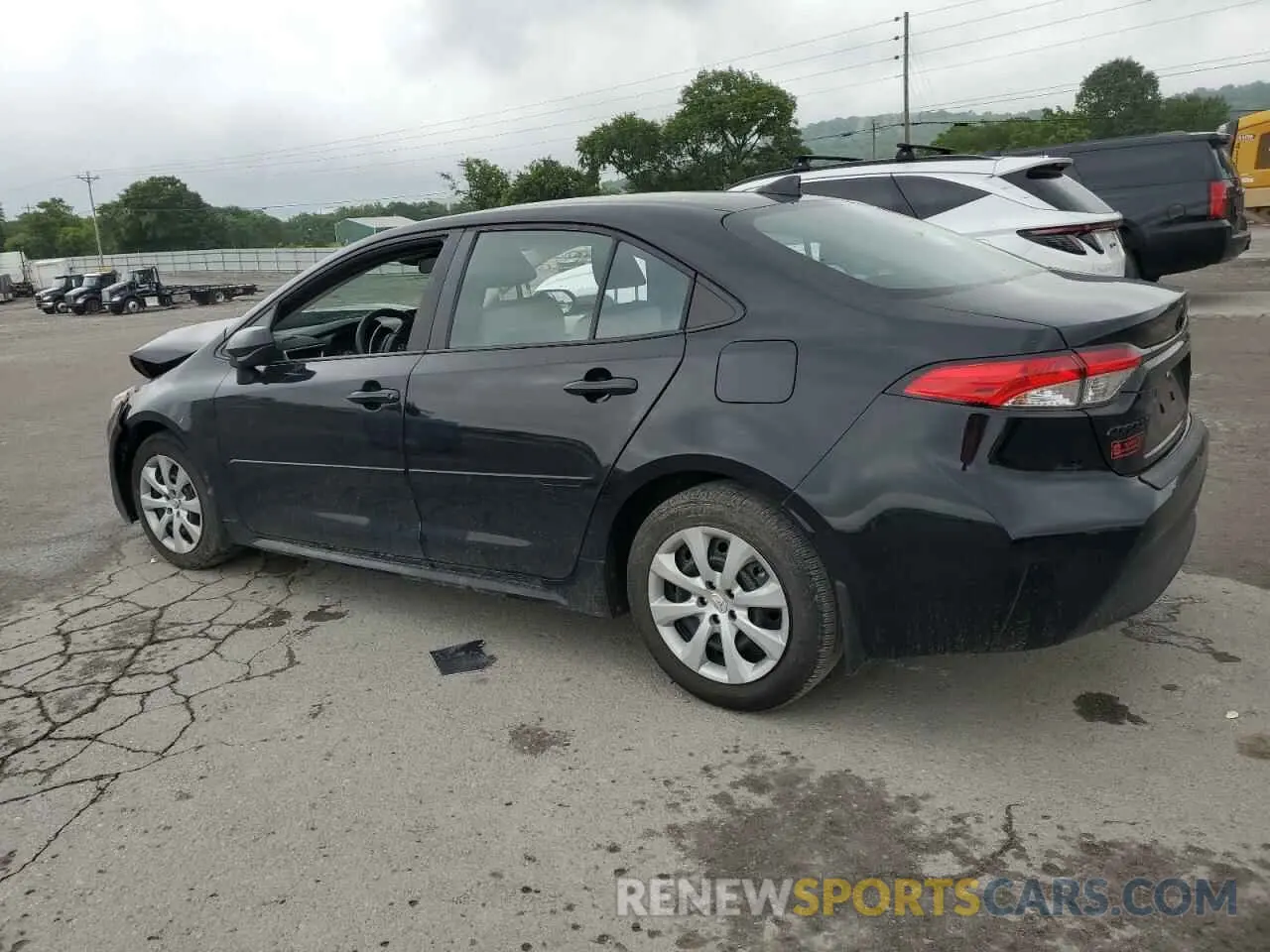 2 fotografías del automóvil dañado 5YFB4MDE8PP031975 TOYOTA COROLLA 2023