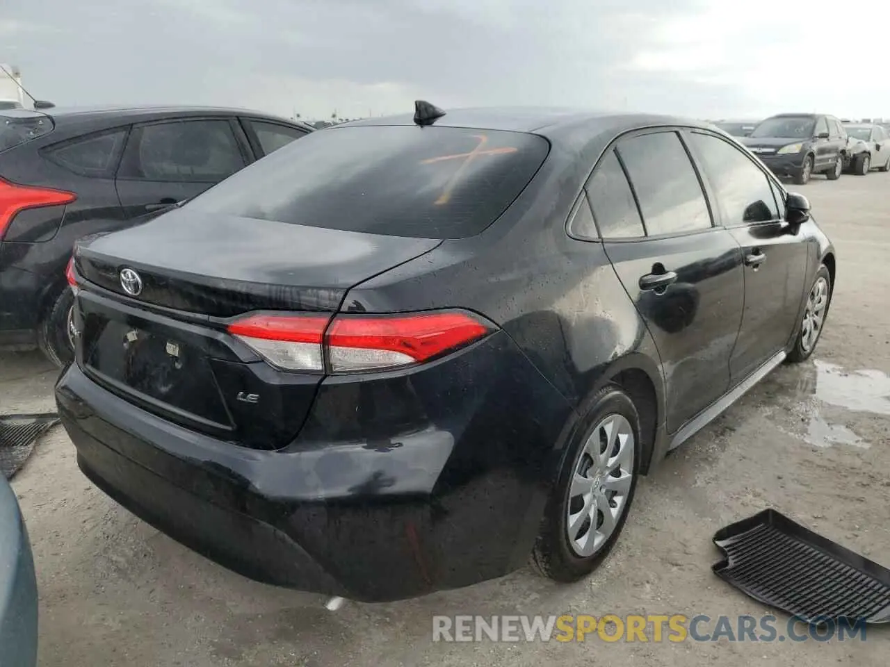3 fotografías del automóvil dañado 5YFB4MDE8PP035461 TOYOTA COROLLA 2023
