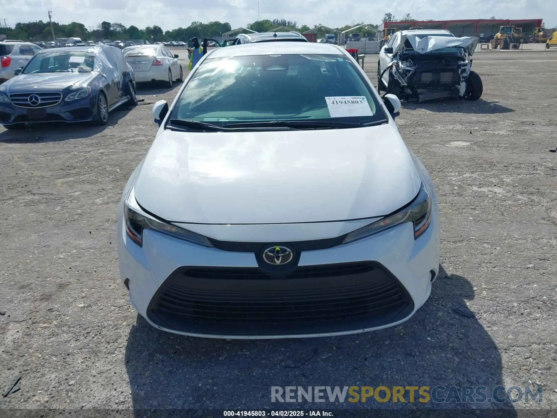 6 fotografías del automóvil dañado 5YFB4MDE8PP037615 TOYOTA COROLLA 2023