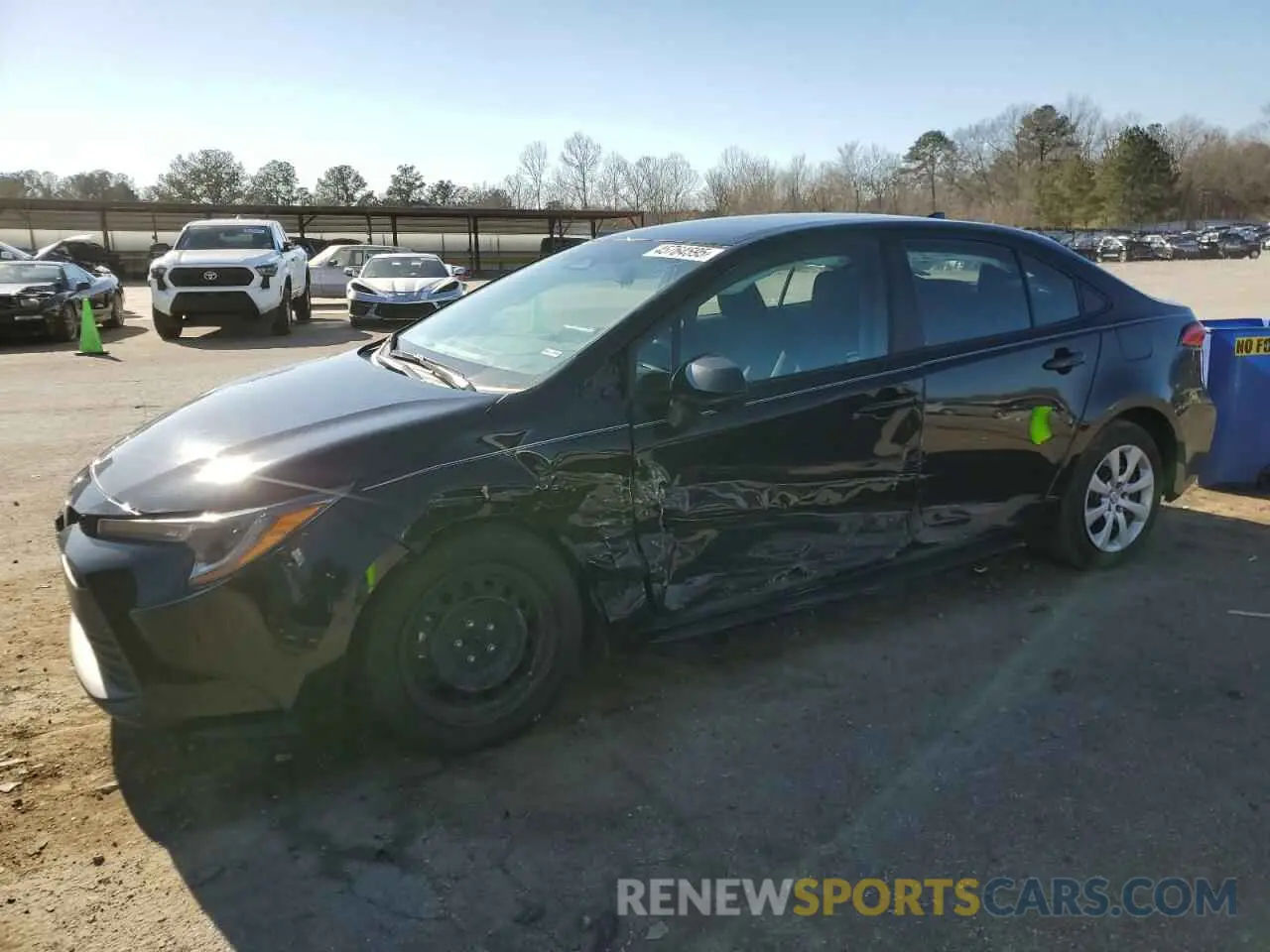 1 fotografías del automóvil dañado 5YFB4MDE8PP038716 TOYOTA COROLLA 2023