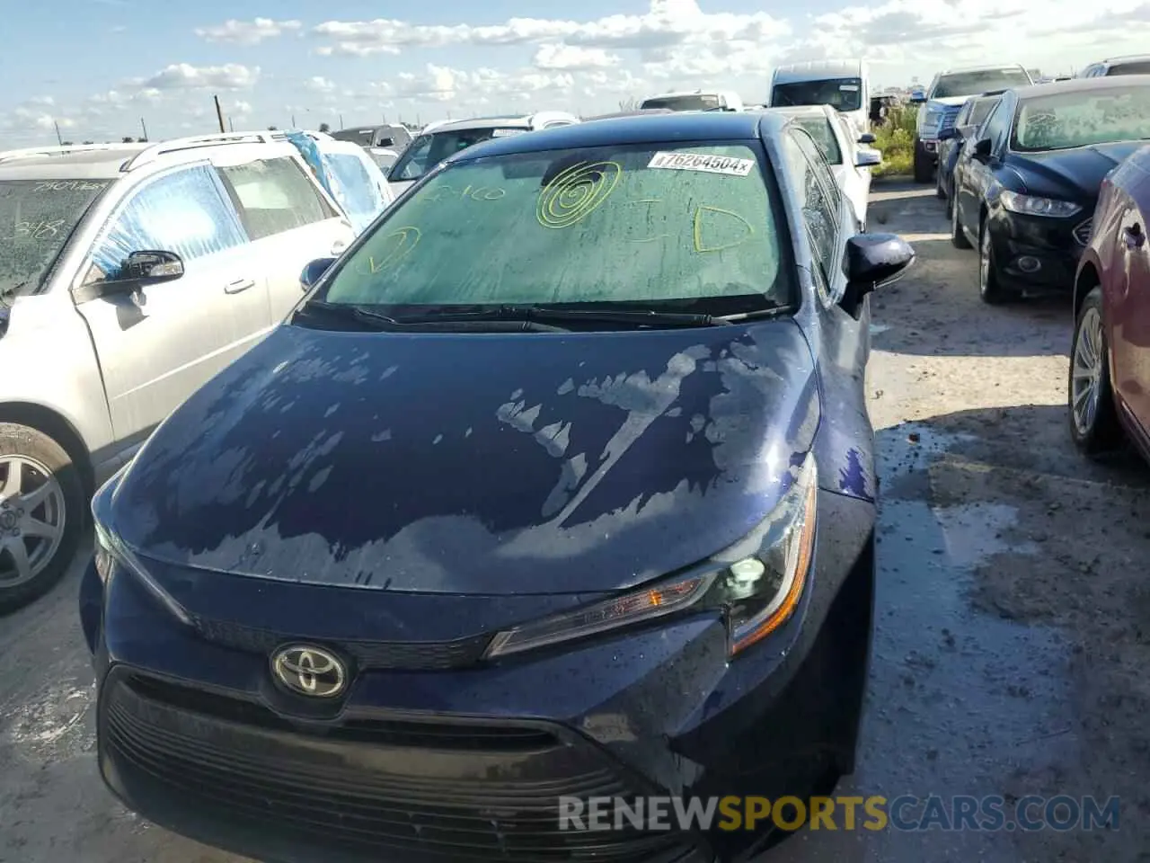 5 fotografías del automóvil dañado 5YFB4MDE8PP040496 TOYOTA COROLLA 2023
