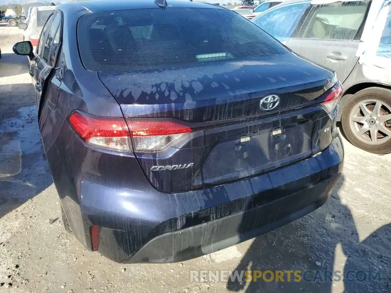 6 fotografías del automóvil dañado 5YFB4MDE8PP040496 TOYOTA COROLLA 2023