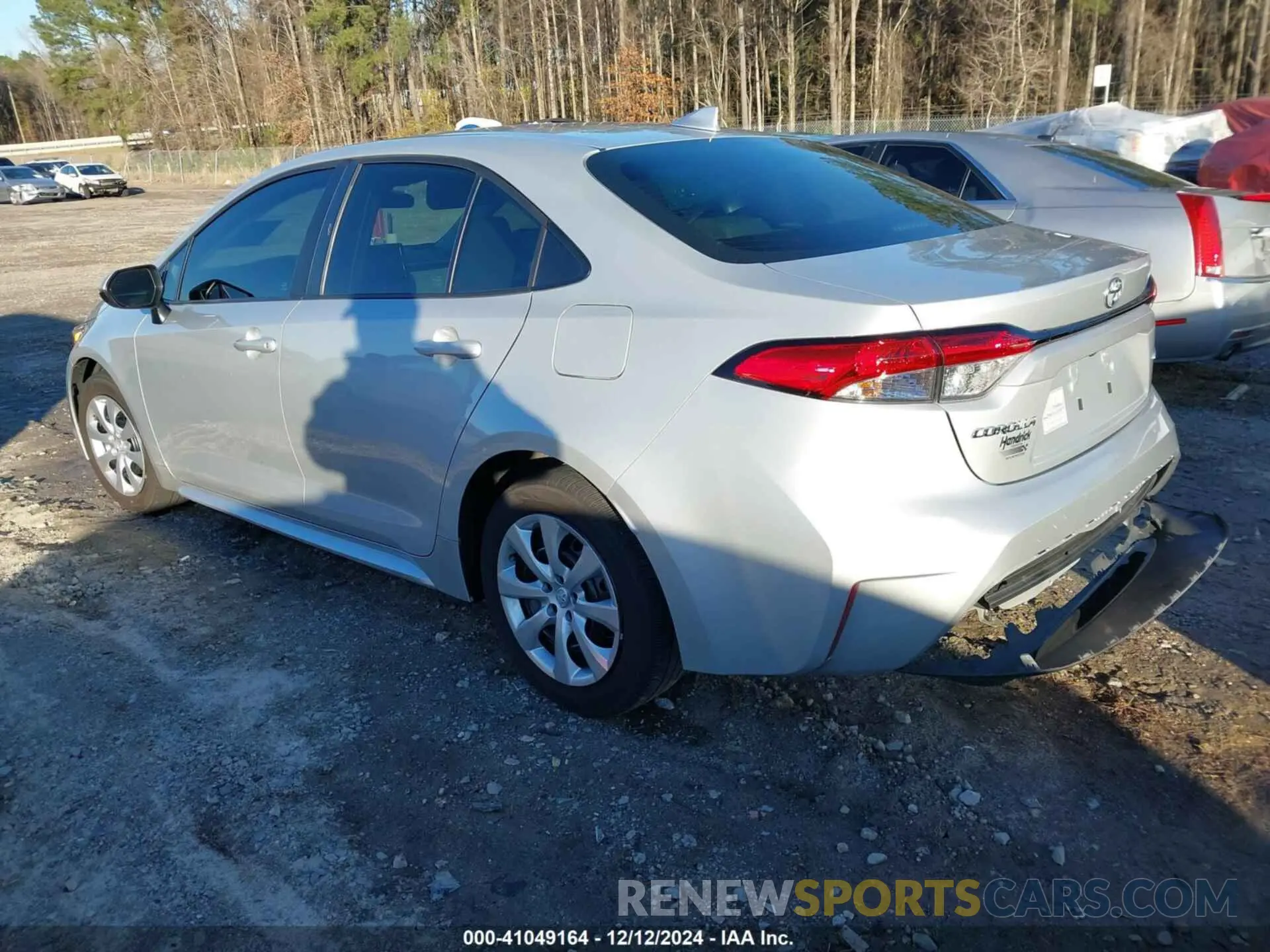 3 fotografías del automóvil dañado 5YFB4MDE8PP044385 TOYOTA COROLLA 2023