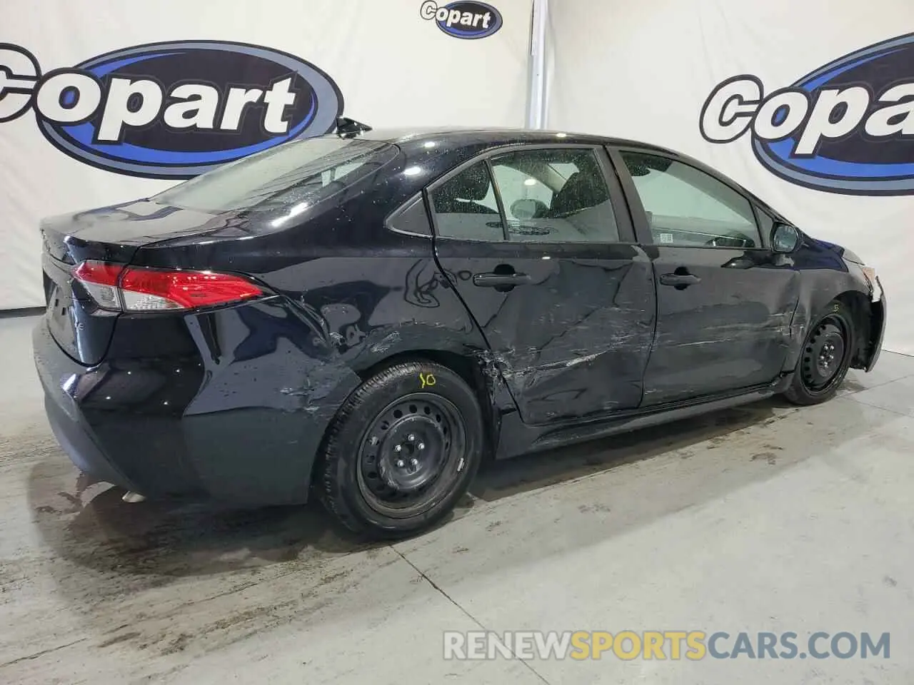 3 fotografías del automóvil dañado 5YFB4MDE8PP060683 TOYOTA COROLLA 2023