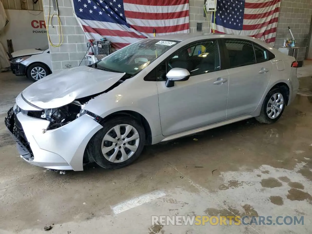 1 fotografías del automóvil dañado 5YFB4MDE8PP066628 TOYOTA COROLLA 2023