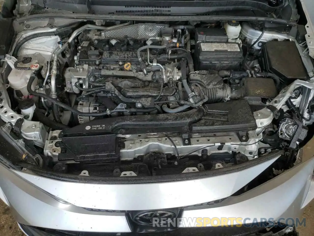 11 fotografías del automóvil dañado 5YFB4MDE8PP066628 TOYOTA COROLLA 2023