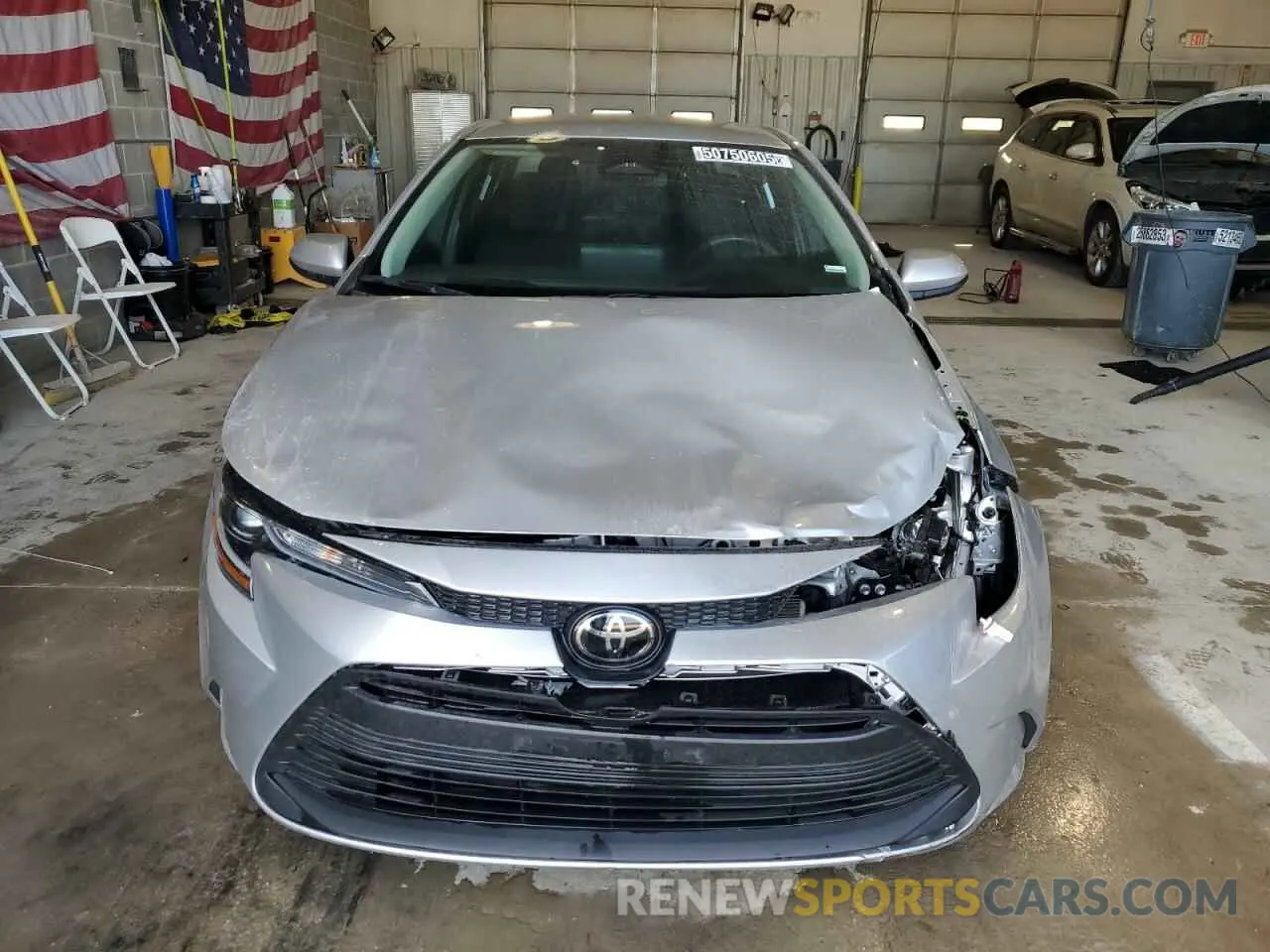 5 fotografías del automóvil dañado 5YFB4MDE8PP066628 TOYOTA COROLLA 2023