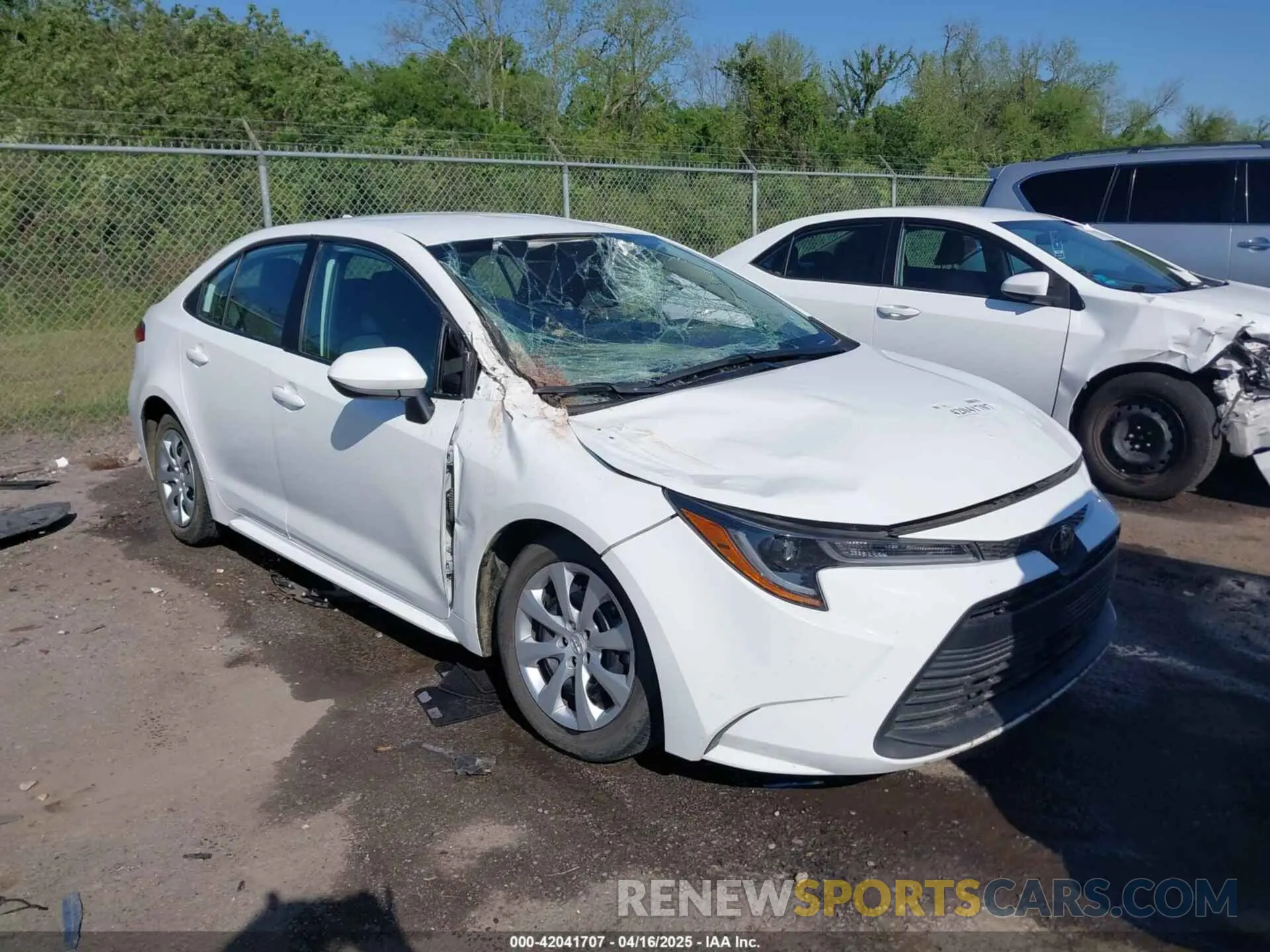 1 fotografías del automóvil dañado 5YFB4MDE8PP069156 TOYOTA COROLLA 2023