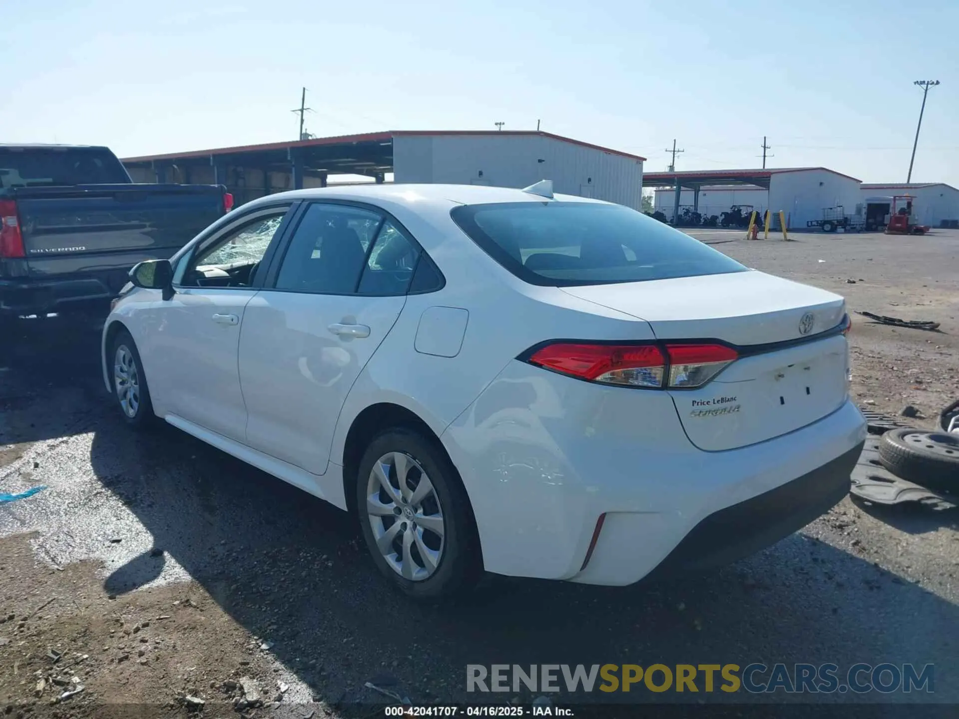 3 fotografías del automóvil dañado 5YFB4MDE8PP069156 TOYOTA COROLLA 2023