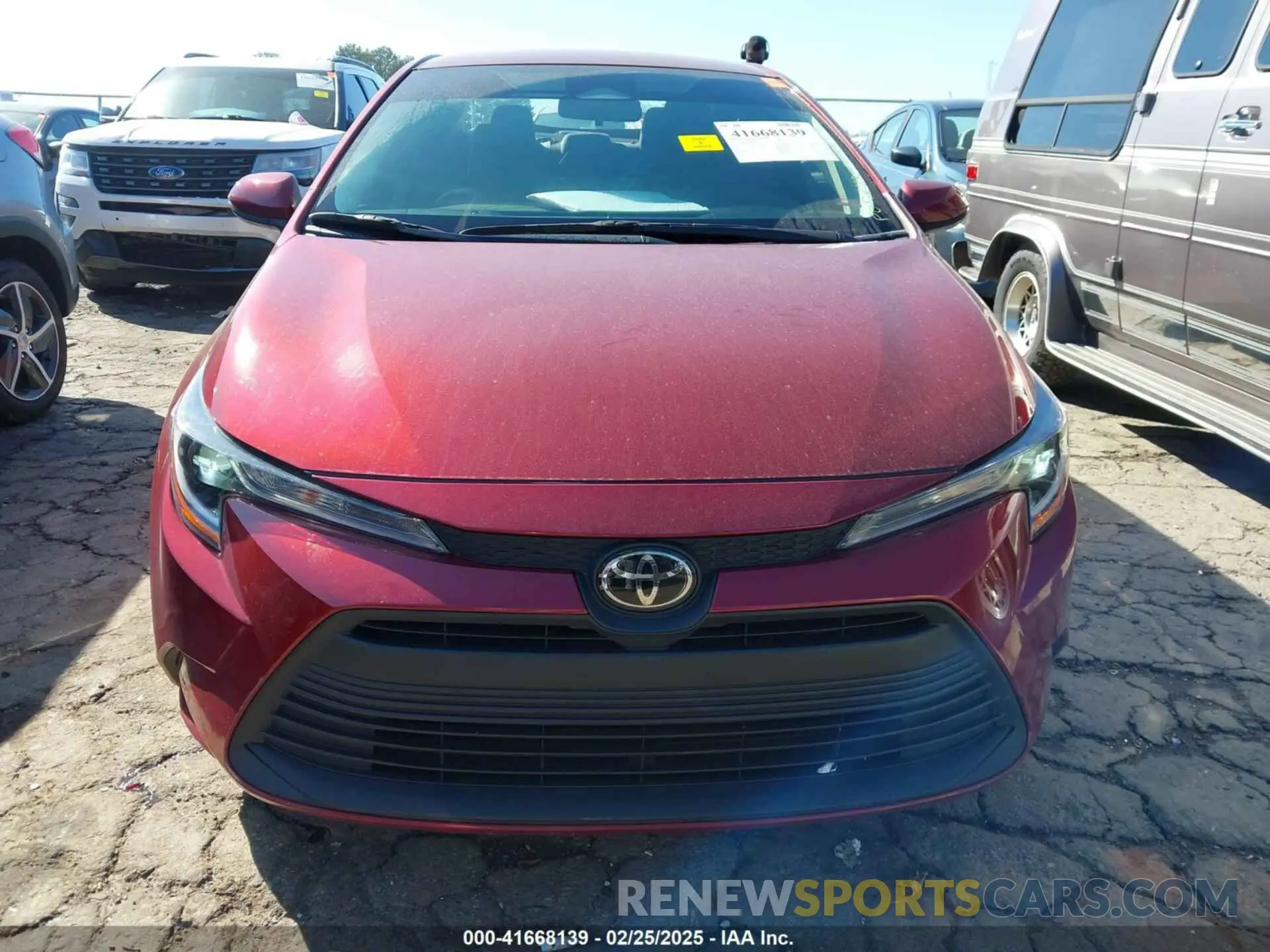 12 fotografías del automóvil dañado 5YFB4MDE8PP074132 TOYOTA COROLLA 2023