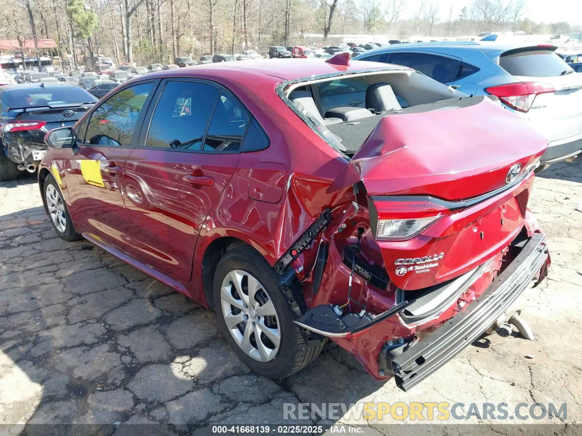 14 fotografías del automóvil dañado 5YFB4MDE8PP074132 TOYOTA COROLLA 2023